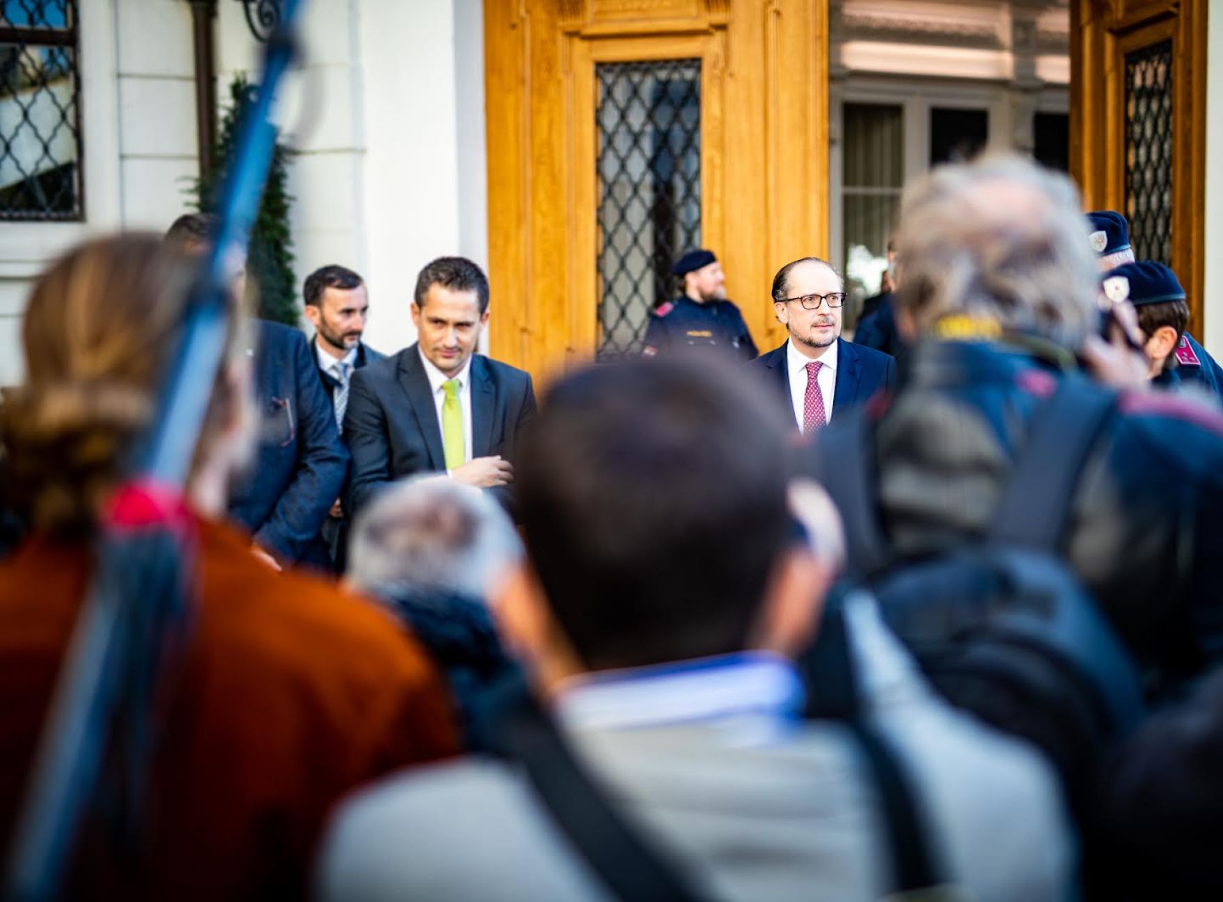 Am 11. Oktober 2021 wurde Bundeskanzler Alexander Schallenberg (im Bild) angelobt.