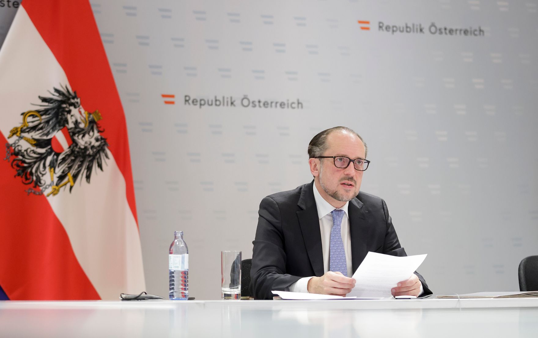 Am 26. November 2021 nahm Bundeskanzler Alexander Schallenberg am virtuellen ASEM 13 Gipfel teil.