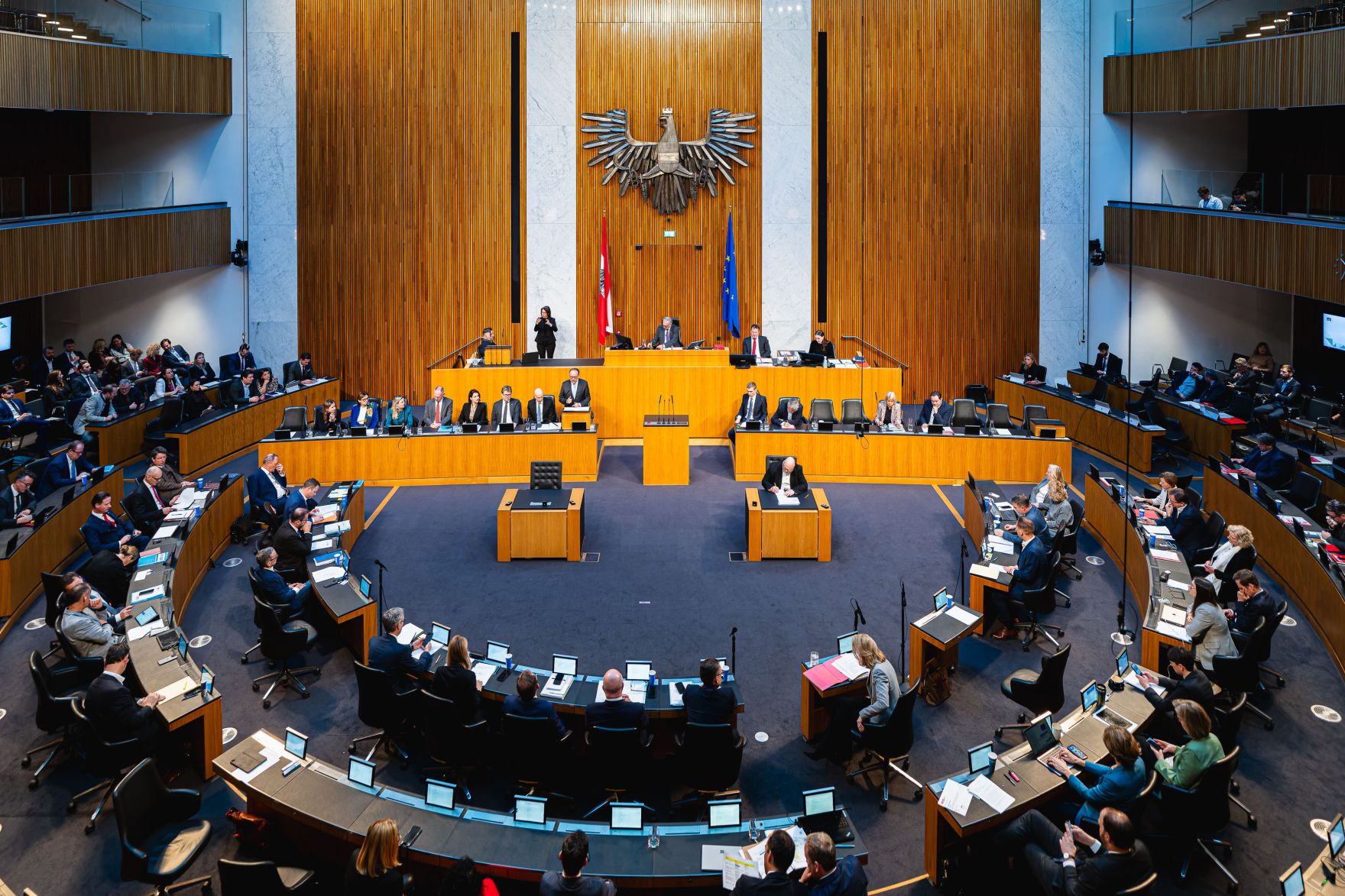 Am 22. J&auml;nner 2025 gab Bundeskanzler Alexander Schallenberg im Parlament eine Regierungserkl&auml;rung ab.