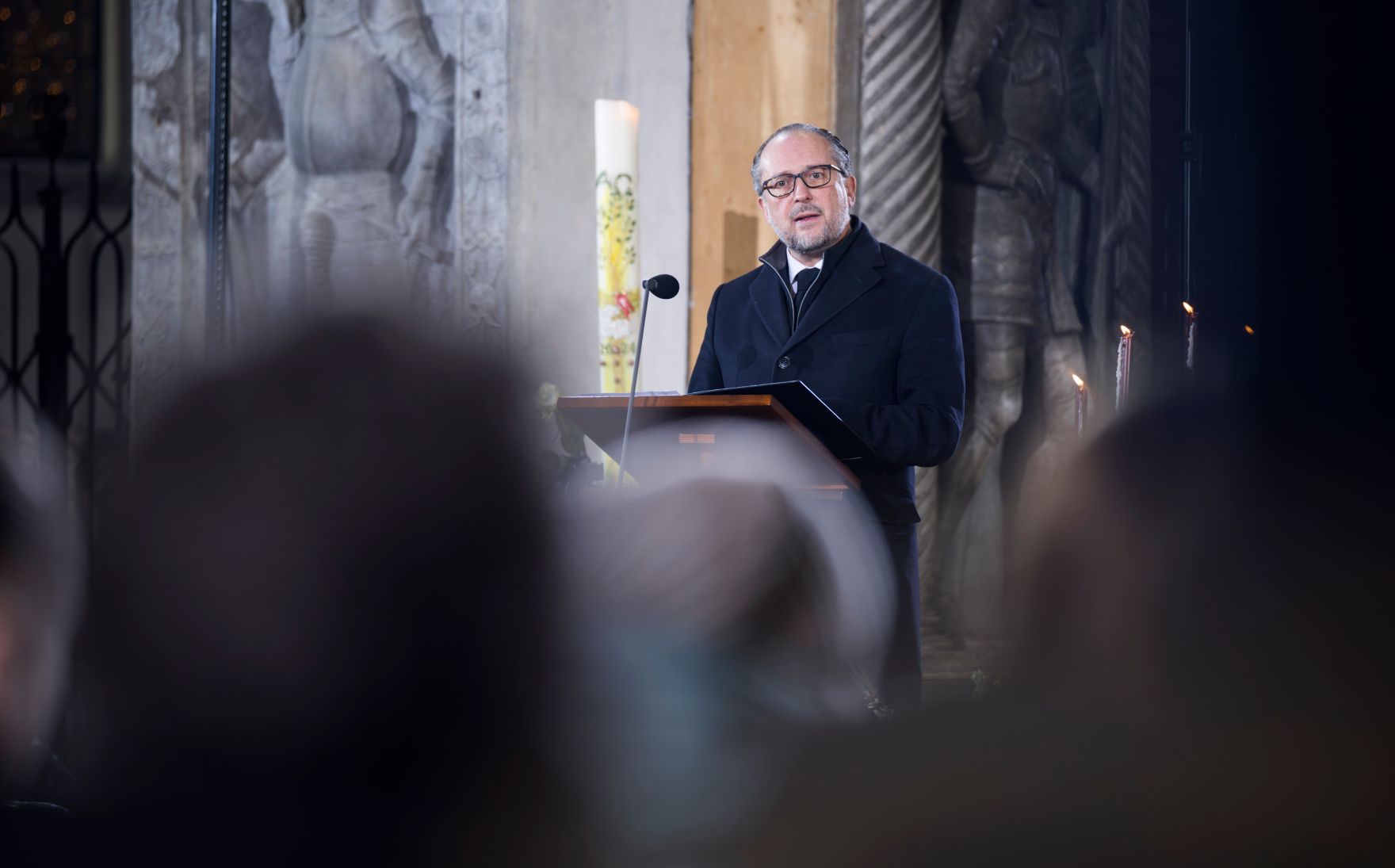 Am 18. Februar 2025 nahm Bundeskanzler Alexander Schallenberg am Gedenkmarsch nach dem Villacher-Anschlag teil.