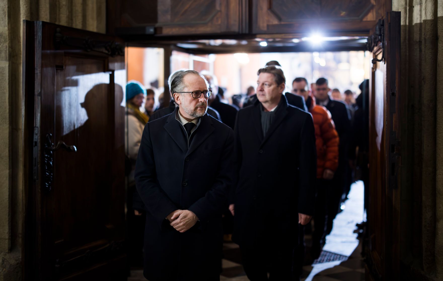 Am 18. Februar 2025 nahm Bundeskanzler Alexander Schallenberg am Gedenkmarsch nach dem Villacher-Anschlag teil.