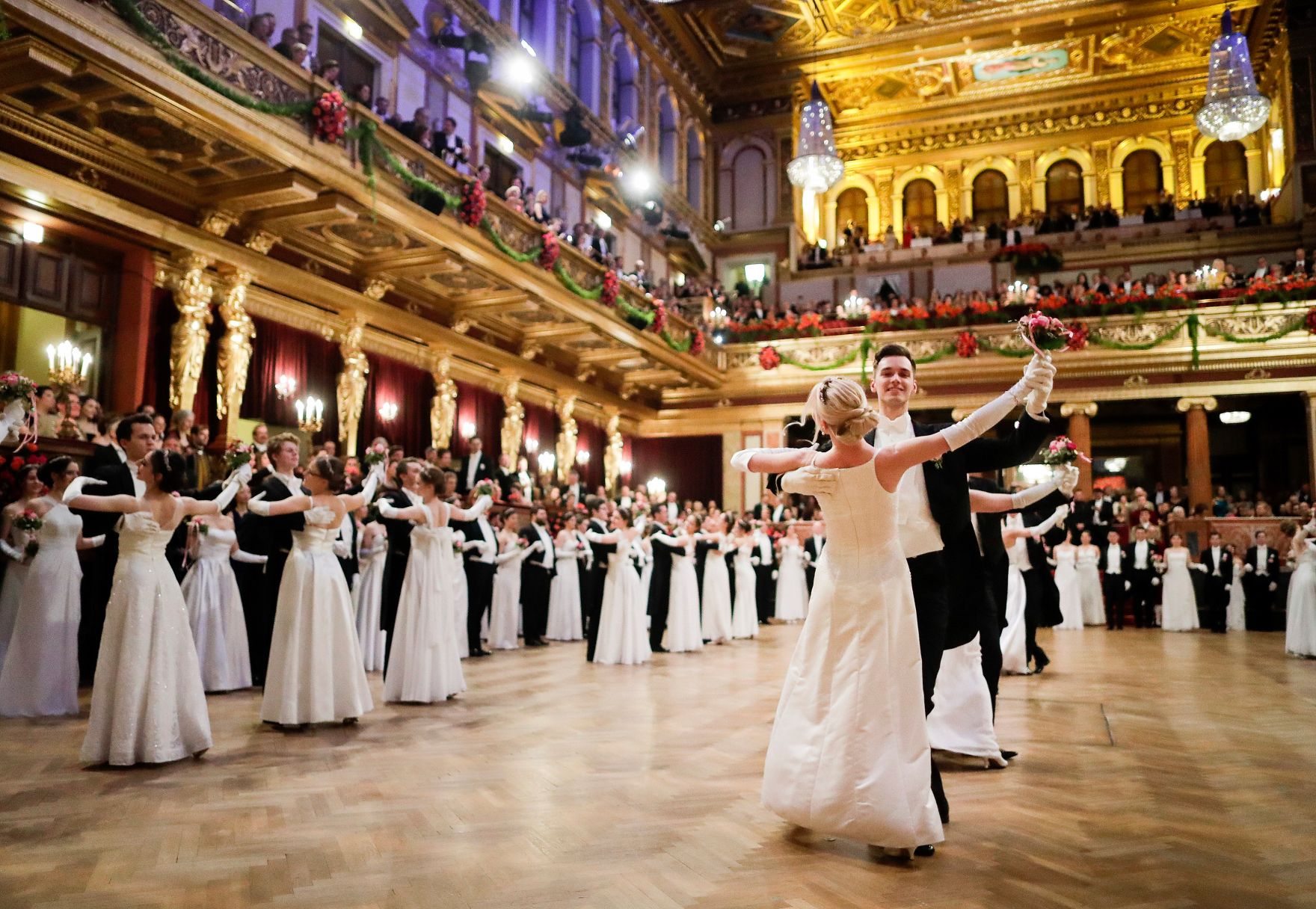 Am 24. J&auml;nner 2019 besuchte Bundesminister Gernot Bl&uuml;mel gemeinsam mit Clivia Treidl den Ball der Wiener Philharmoniker.