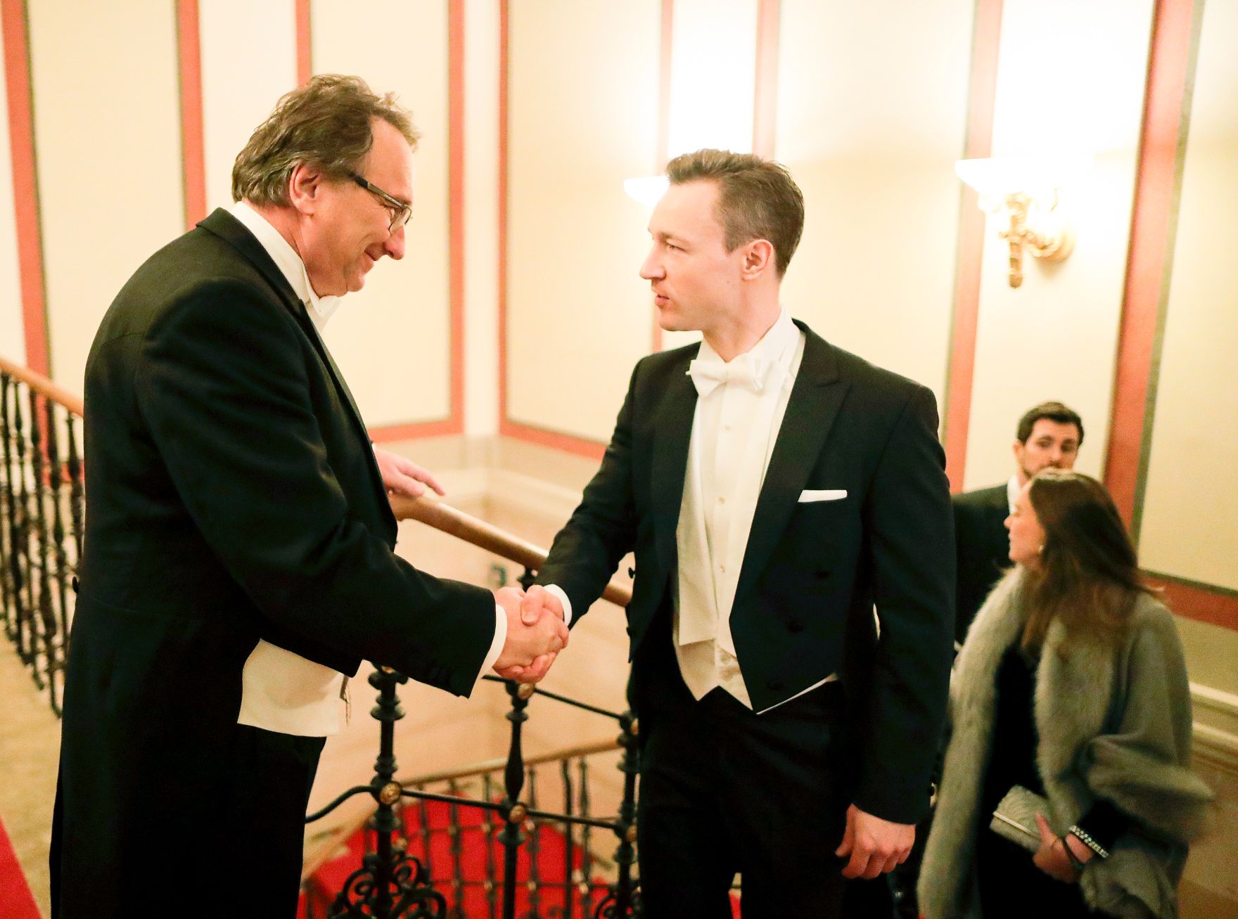 Am 26. J&auml;nner 2019 besuchte Bundesminister Gernot Bl&uuml;mel (m.) den Ball der Industrie und Technik.