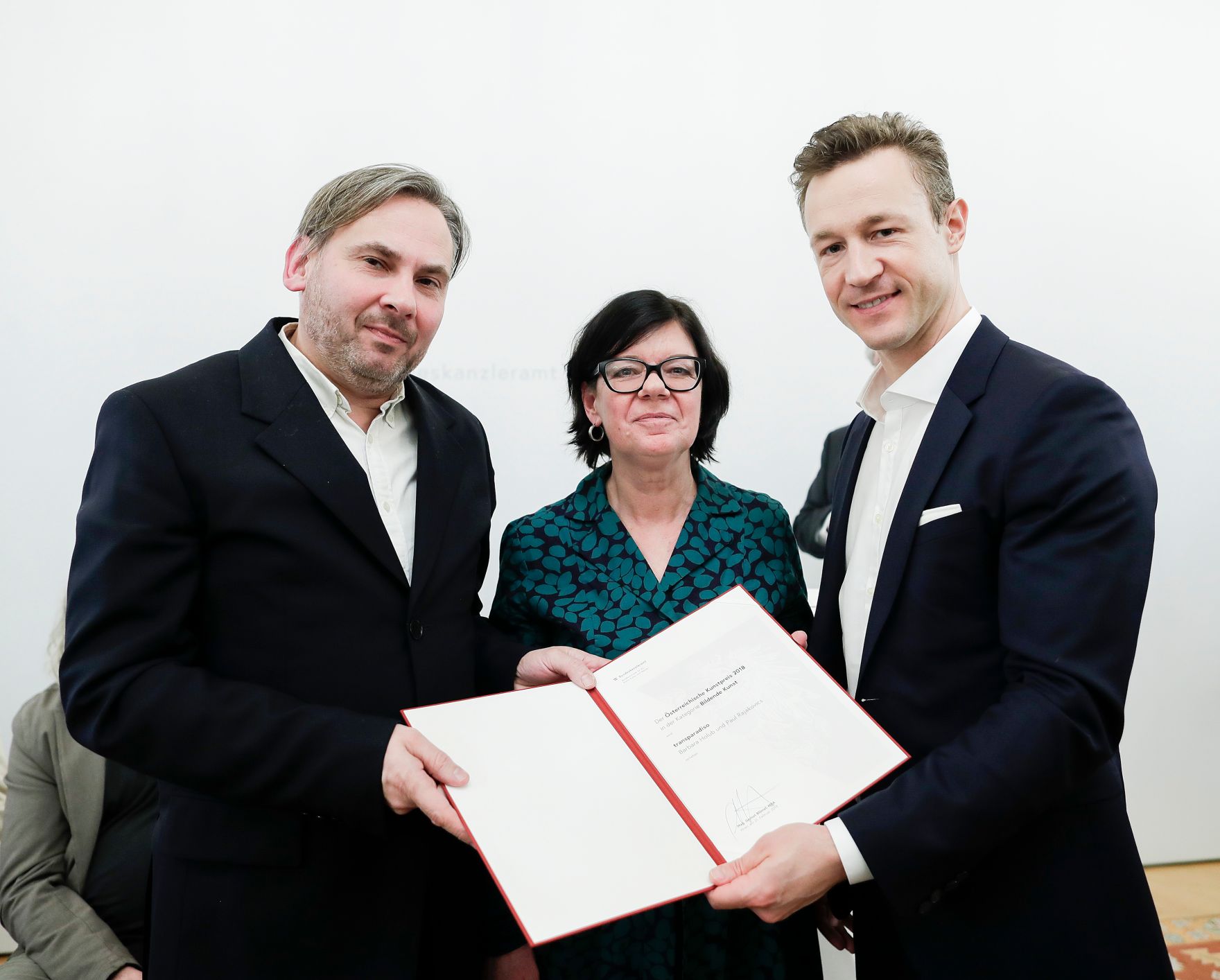 Am 21. Februar 2019 &uuml;berreichte Bundesminister Gernot Bl&uuml;mel die &Ouml;sterreichischen Kunstpreise und den Hans-Hollein-Kunstpreis.