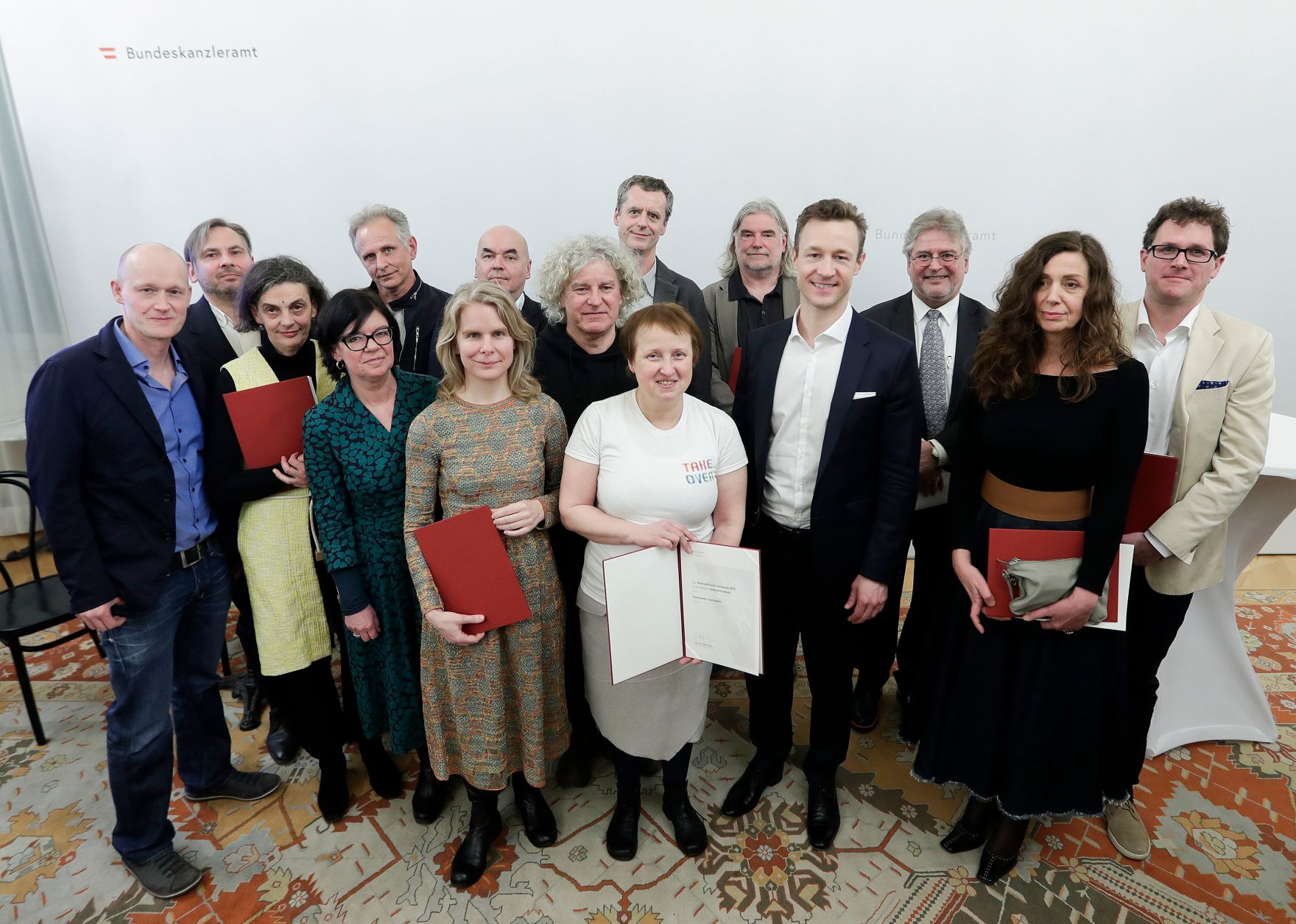 Am 21. Februar 2019 &uuml;berreichte Bundesminister Gernot Bl&uuml;mel die &Ouml;sterreichischen Kunstpreise und den Hans-Hollein-Kunstpreis.