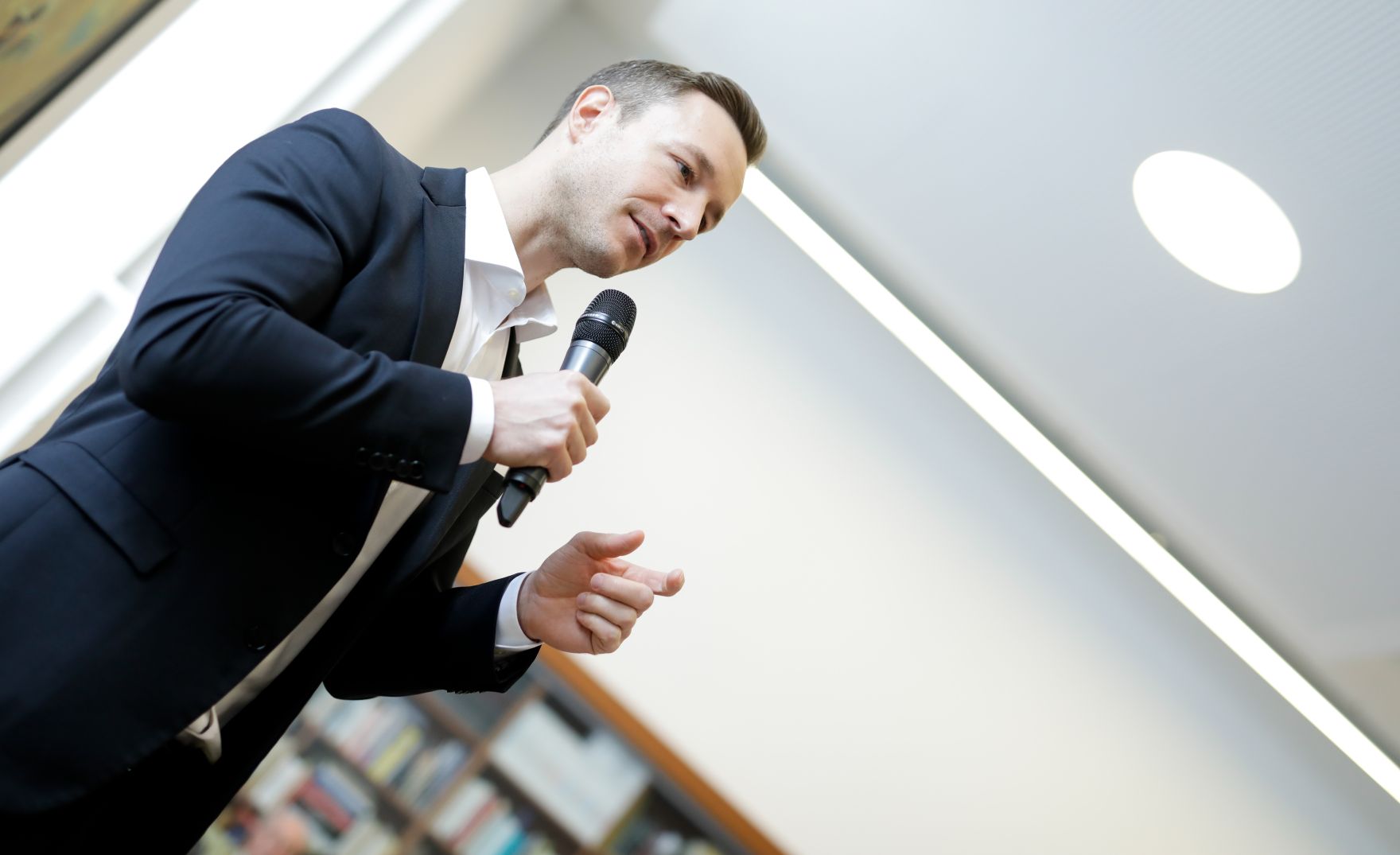 Am 6. M&auml;rz 2019 referierte Bundesminister Gernot Bl&uuml;mel beim &Ouml;GAVN zum Thema R&uuml;ckblick zum &Ouml;sterreichischen EU-Ratsvorsitz 2018.