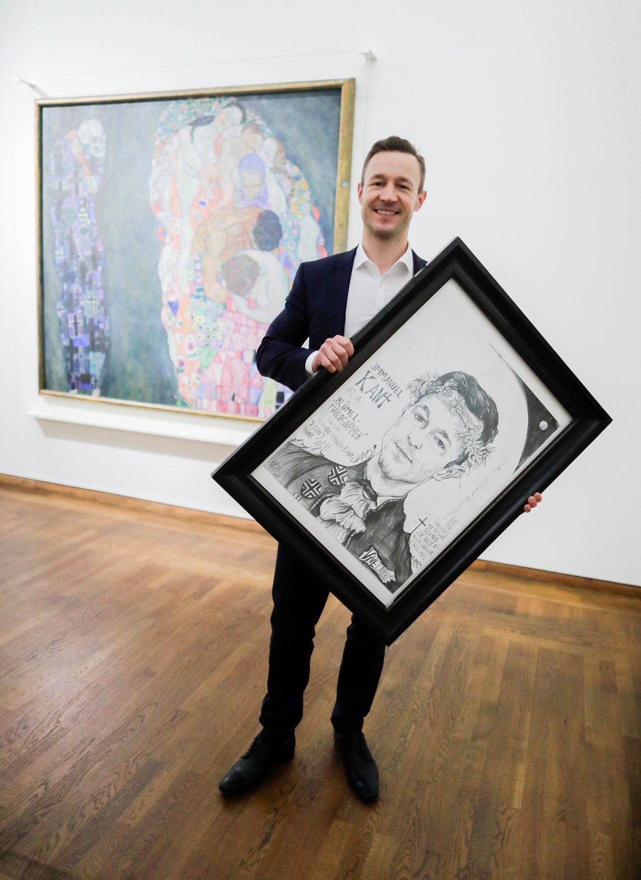 Am 15. M&auml;rz 2019 er&ouml;ffnete Bundesminister Gernot Bl&uuml;mel (im Bild) die Ausstellung &quot;Wien 1900. Aufbruch in die Moderne&quot; im Leopold Museum.