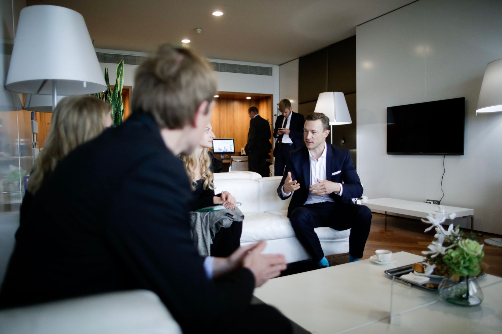 Am 3. Mai 2019 reiste Bundesminister Gernot Bl&uuml;mel (im Bild) anl&auml;sslich eines Arbeitsbesuchs nach Paris.