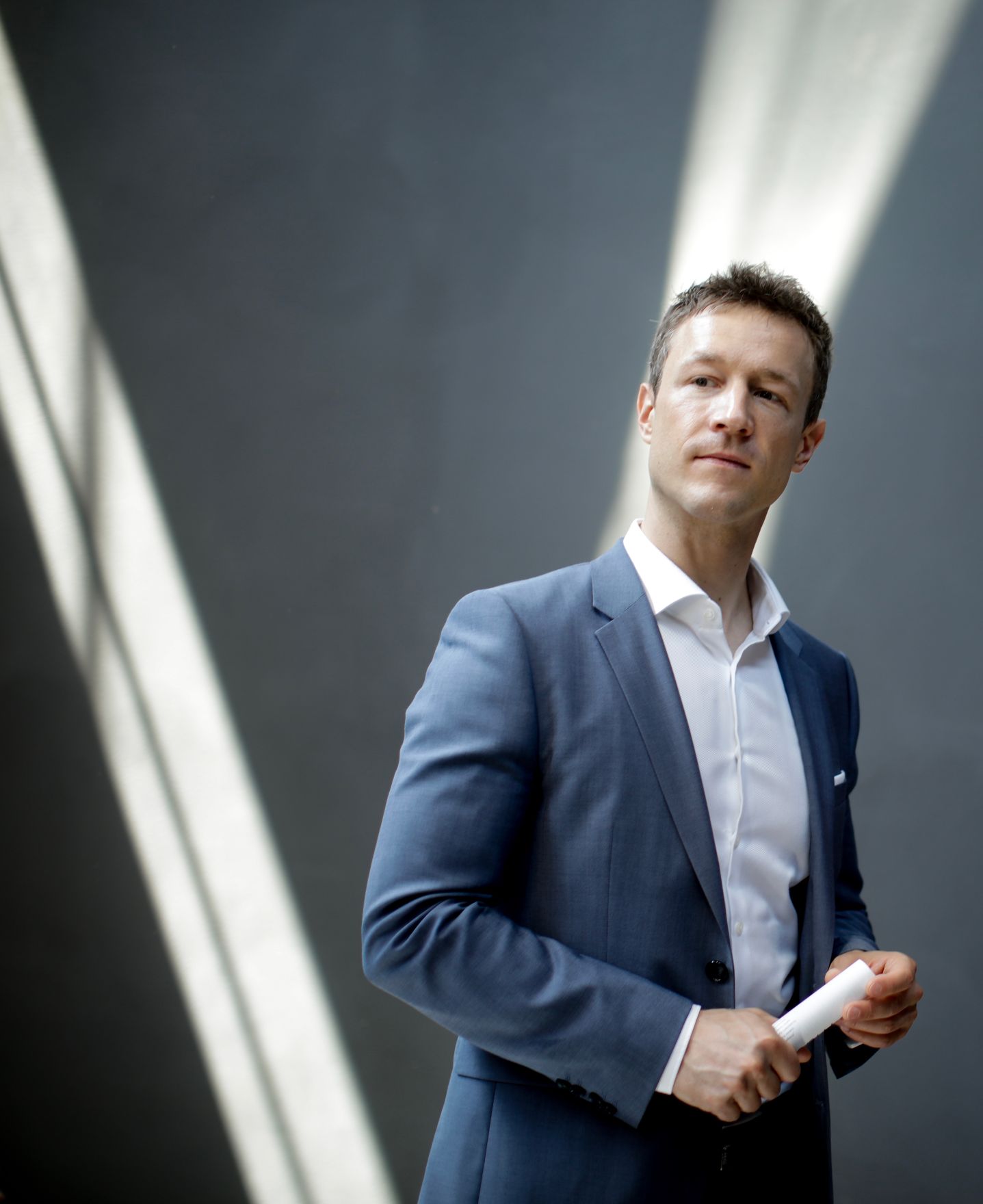 Am 24. Mai 2018 reiste Bundesminister Gernot Bl&uuml;mel (im Bild) anl&auml;sslich der Ausstellungser&ouml;ffnung im &Ouml;sterreich Pavillon auf der 16. Internationalen Architekturausstellung "La Biennale di Venezia" nach Venedig.