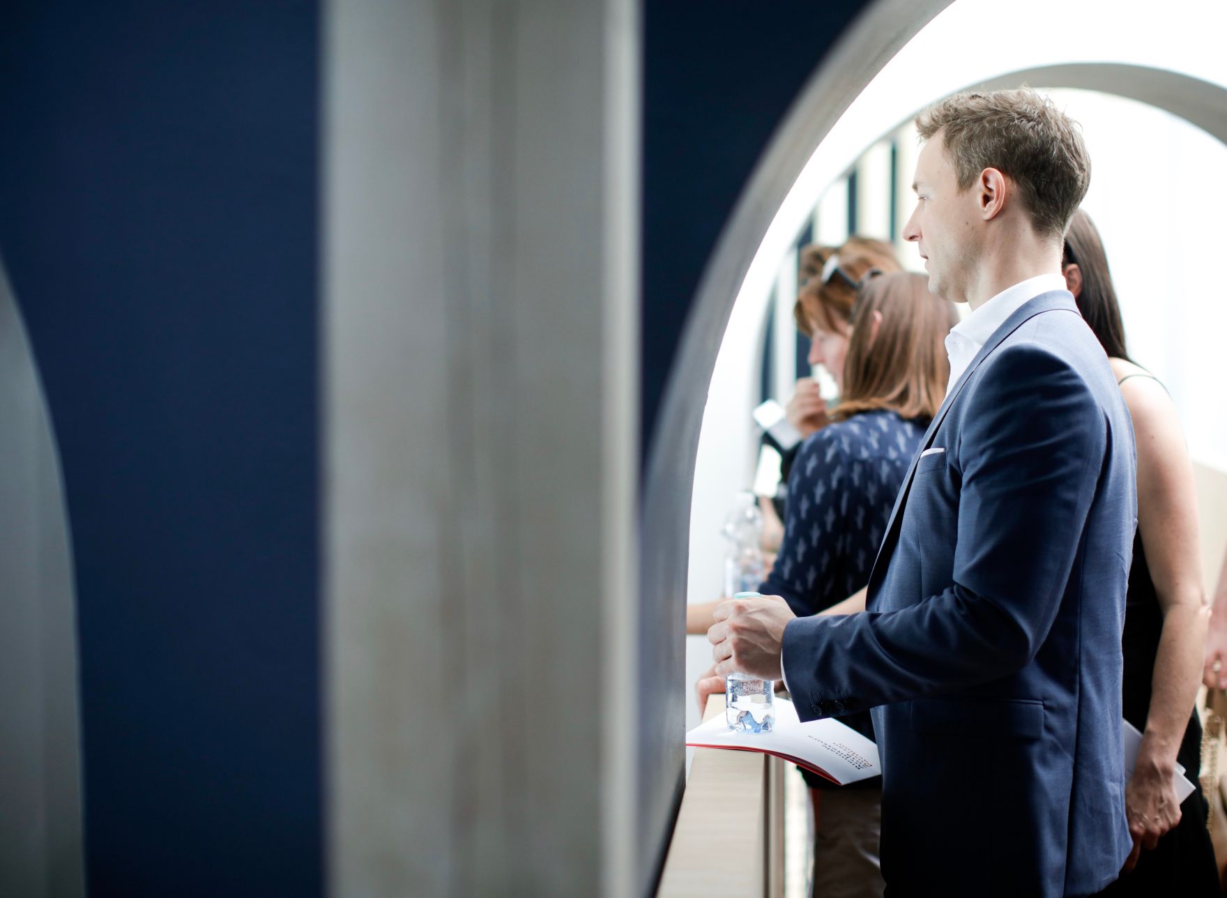 Am 24. Mai 2018 reiste Bundesminister Gernot Bl&uuml;mel (im Bild) anl&auml;sslich der Ausstellungser&ouml;ffnung im &Ouml;sterreich Pavillon auf der 16. Internationalen Architekturausstellung "La Biennale di Venezia" nach Venedig.