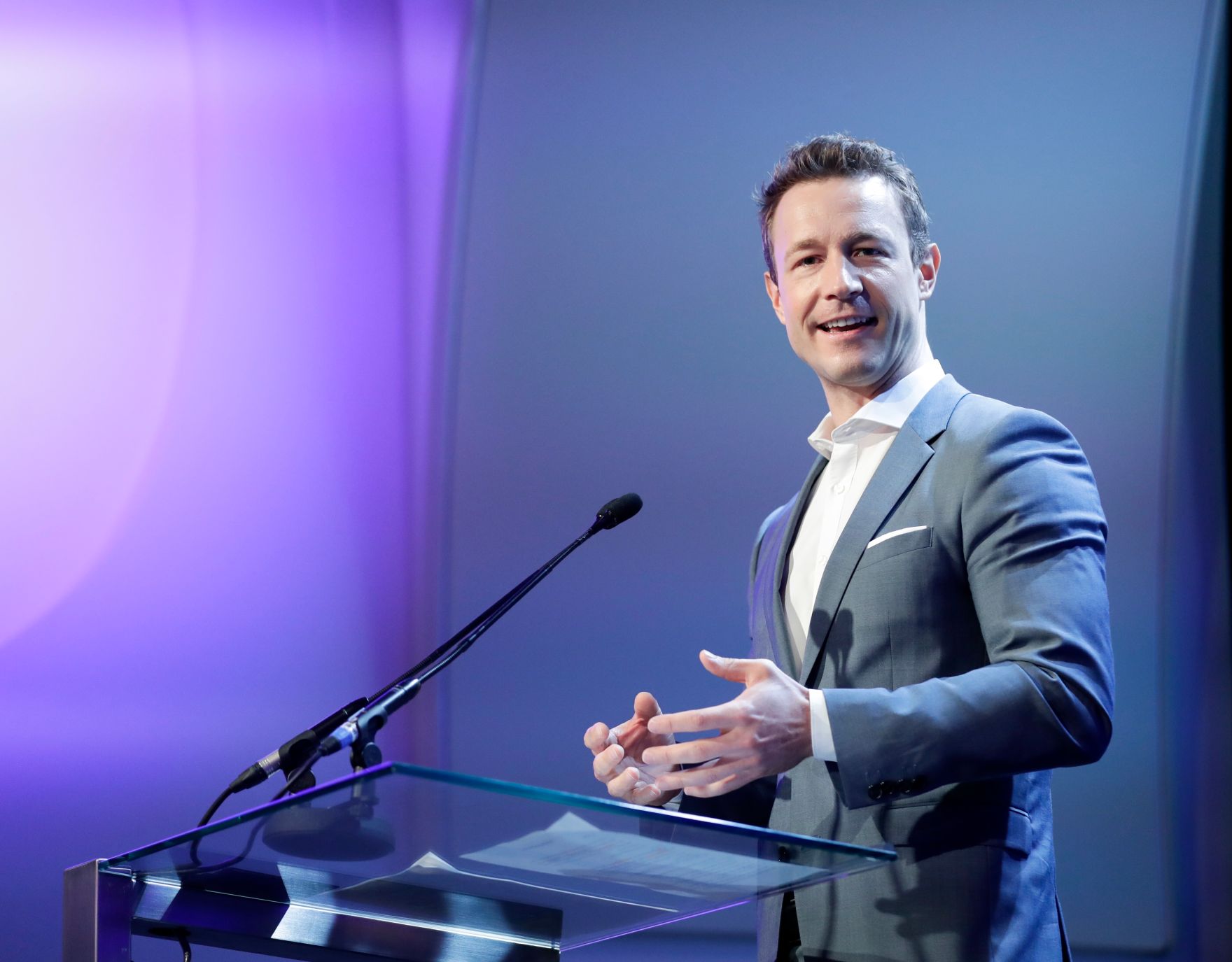 Am 7. Juni 2018 er&ouml;ffnete Bundesminister Gernot Bl&uuml;mel (im Bild) den medienpolitischen Diskurs &quot;MedienEnquete&quot;.