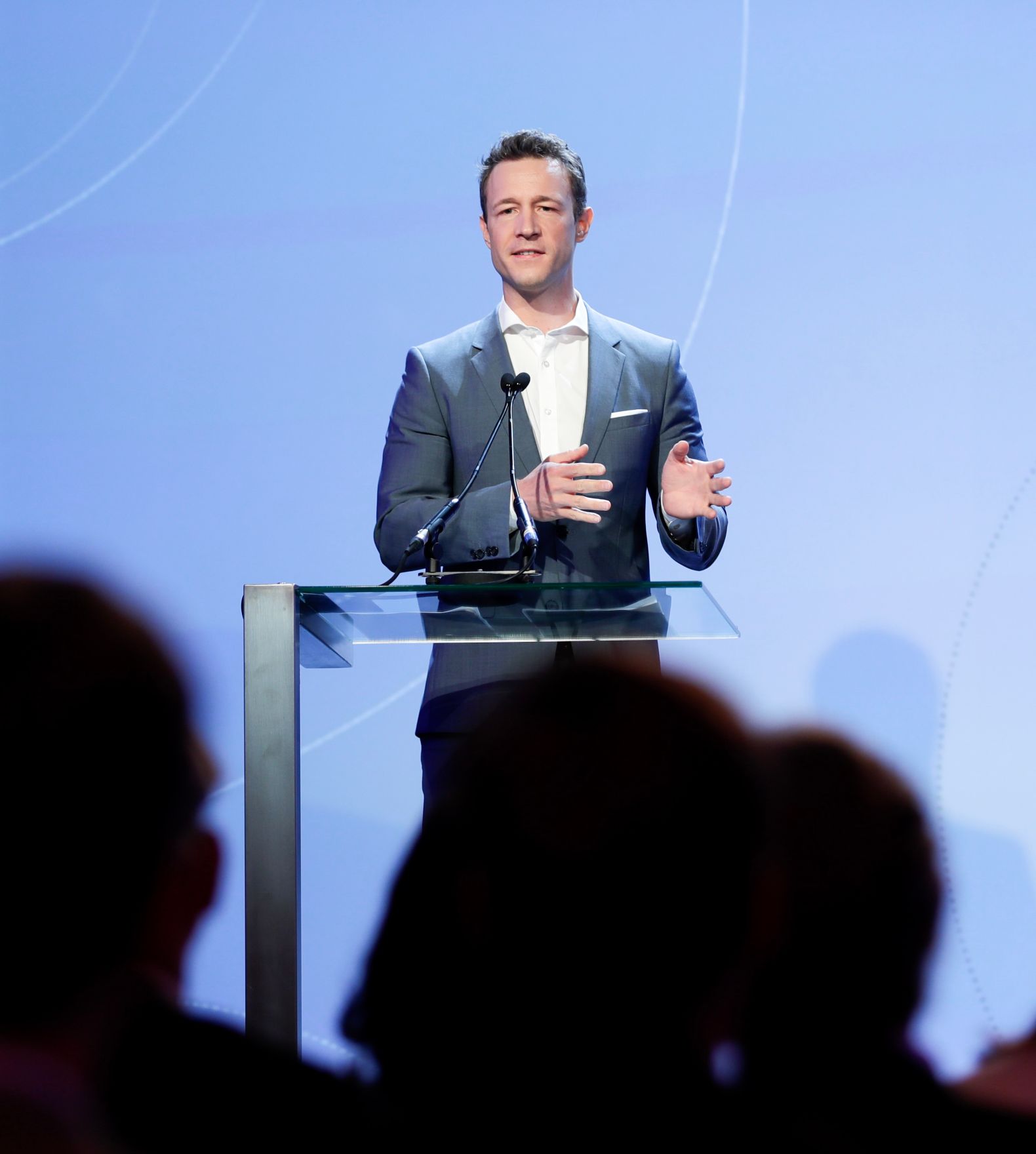 Am 7. Juni 2018 er&ouml;ffnete Bundesminister Gernot Bl&uuml;mel (im Bild) den medienpolitischen Diskurs &quot;MedienEnquete&quot;.