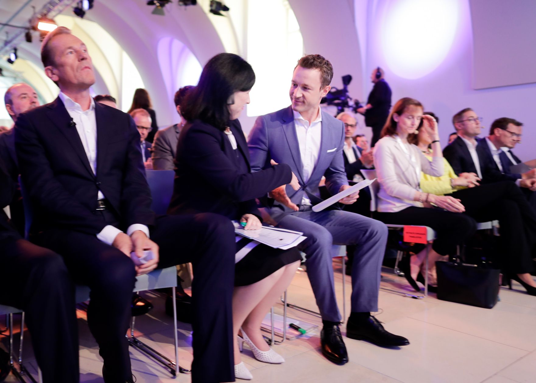 Am 7. Juni 2018 nahm Bundesminister Gernot Bl&uuml;mel am medienpolitischen Diskurs &quot;MedienEnquete&quot; teil.