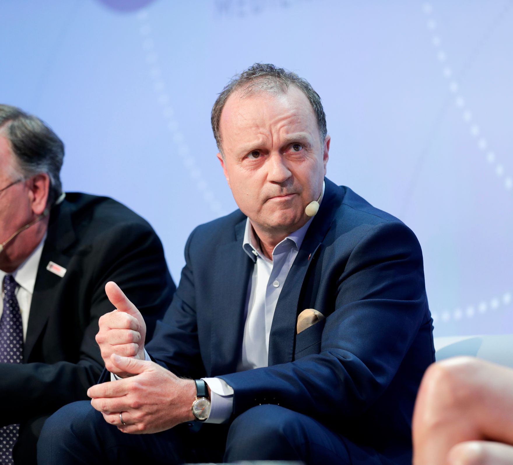 Am 7. Juni 2018 nahm Bundesminister Gernot Bl&uuml;mel am medienpolitischen Diskurs &quot;MedienEnquete&quot; teil. Im Bild der Direktor der Abteilung f&uuml;r &quot;Online und Neue Medien&quot; des ORF Thomas Prantner.