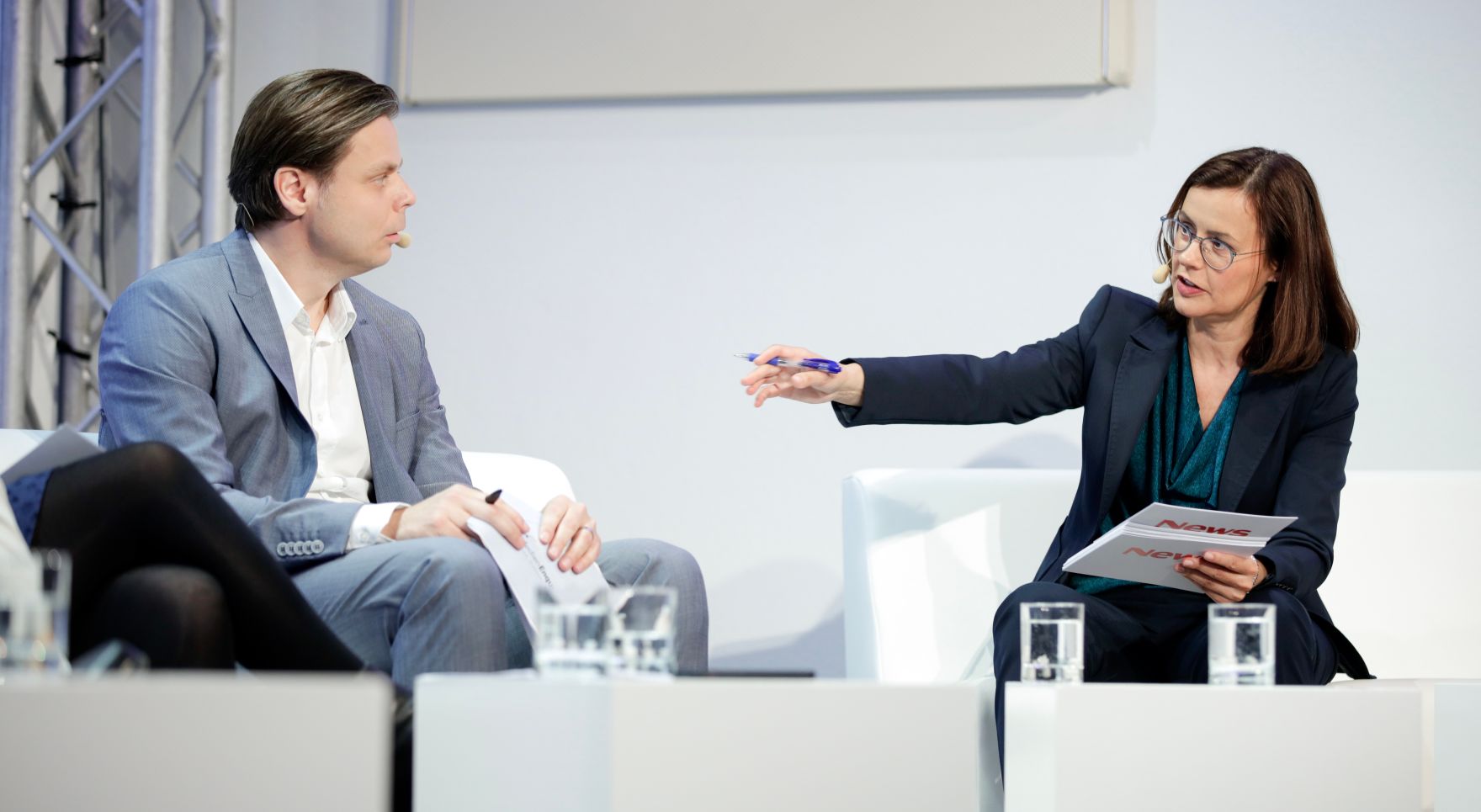 Am 8. Juni 2018 setzte Bundesminister Gernot Bl&uuml;mel seine Teilnahme am medienpolitischen Diskurs "MedienEnquete" fort.