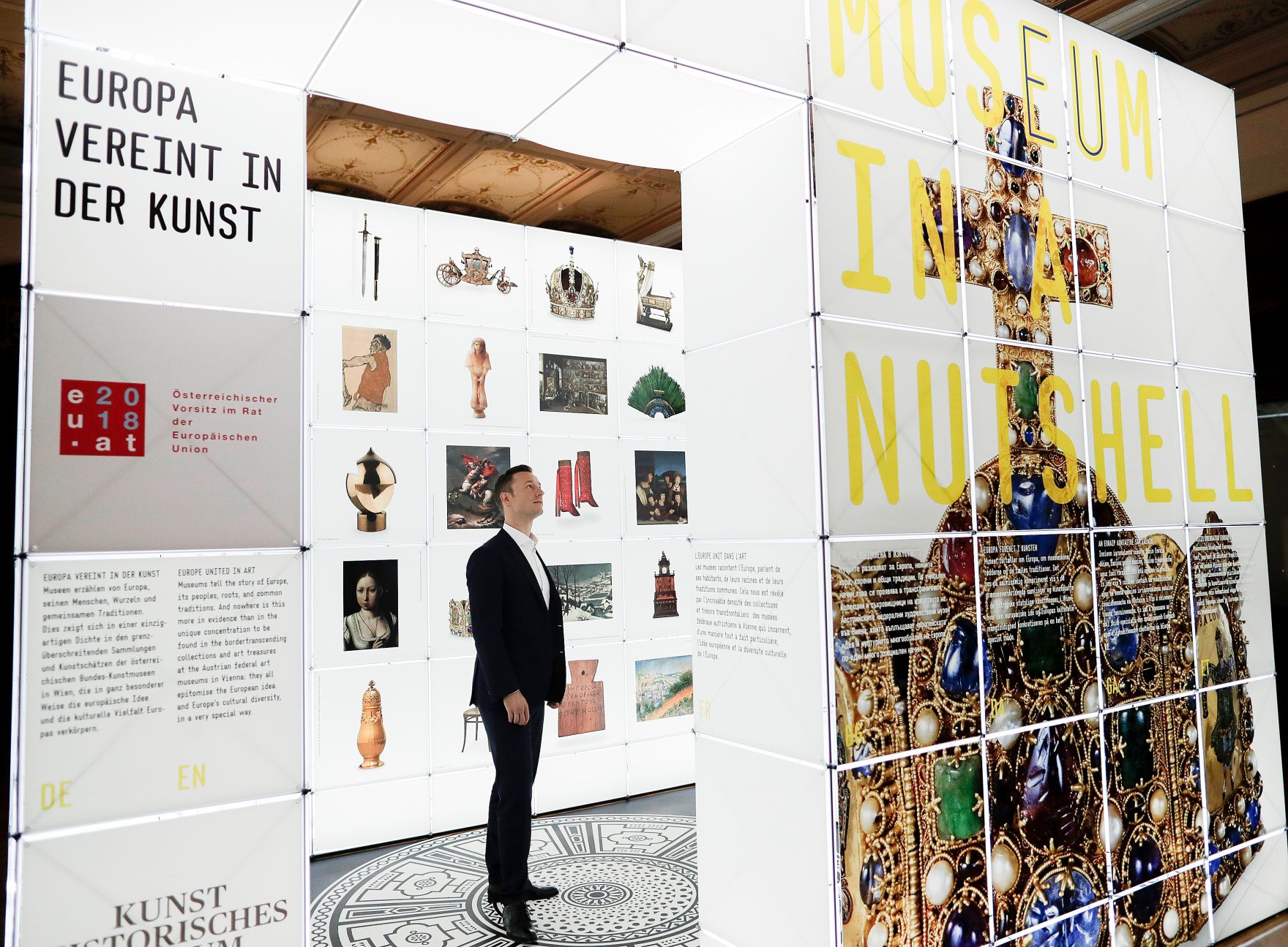 Am 25. Juni 2018 nahm Bundesminister Gernot Bl&uuml;mel (im Bild) an der Pressekonferenz zum Kulturprogramm des &ouml;sterreichischen EU-Ratsvorsitzes teil.