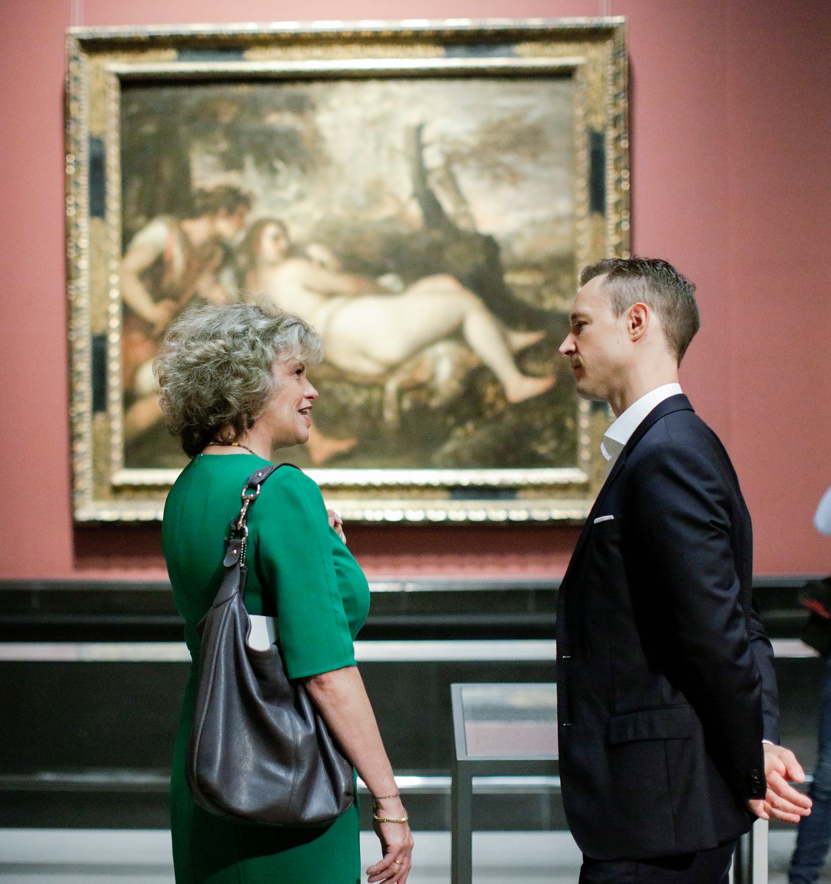 Am 25. Juni 2018 nahm Bundesminister Gernot Bl&uuml;mel (r.) an der Pressekonferenz zum Kulturprogramm des &ouml;sterreichischen EU-Ratsvorsitzes teil. Im Bild mit der Generaldirektorin des Kunsthistorischen Museums Sabine Haag (l.).