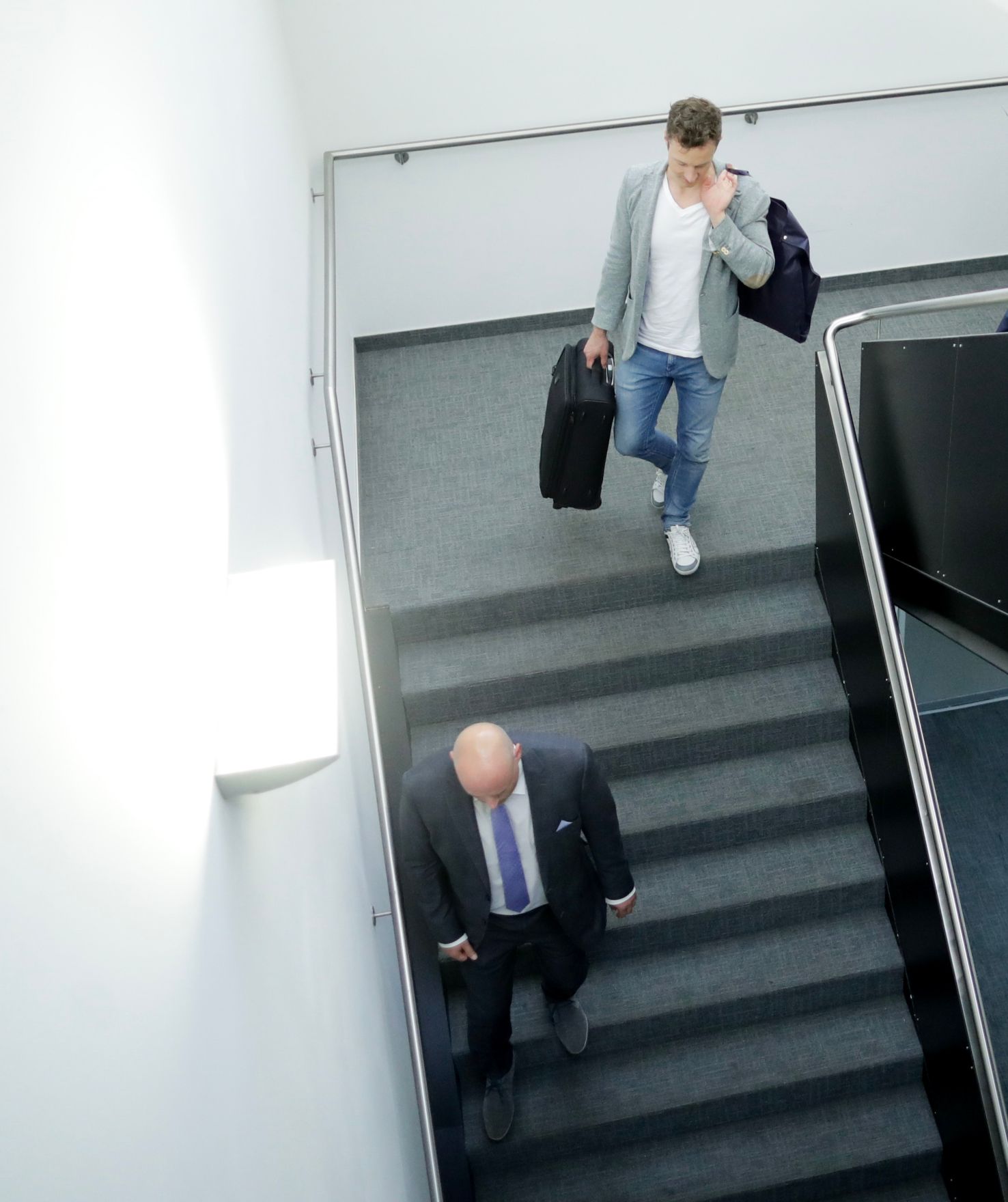 Am 17. Juli 2018 reiste Bundesminister Gernot Bl&uuml;mel (r.) anl&auml;sslich der Er&ouml;ffnung der Bregenzer Festspiele nach Bregenz.