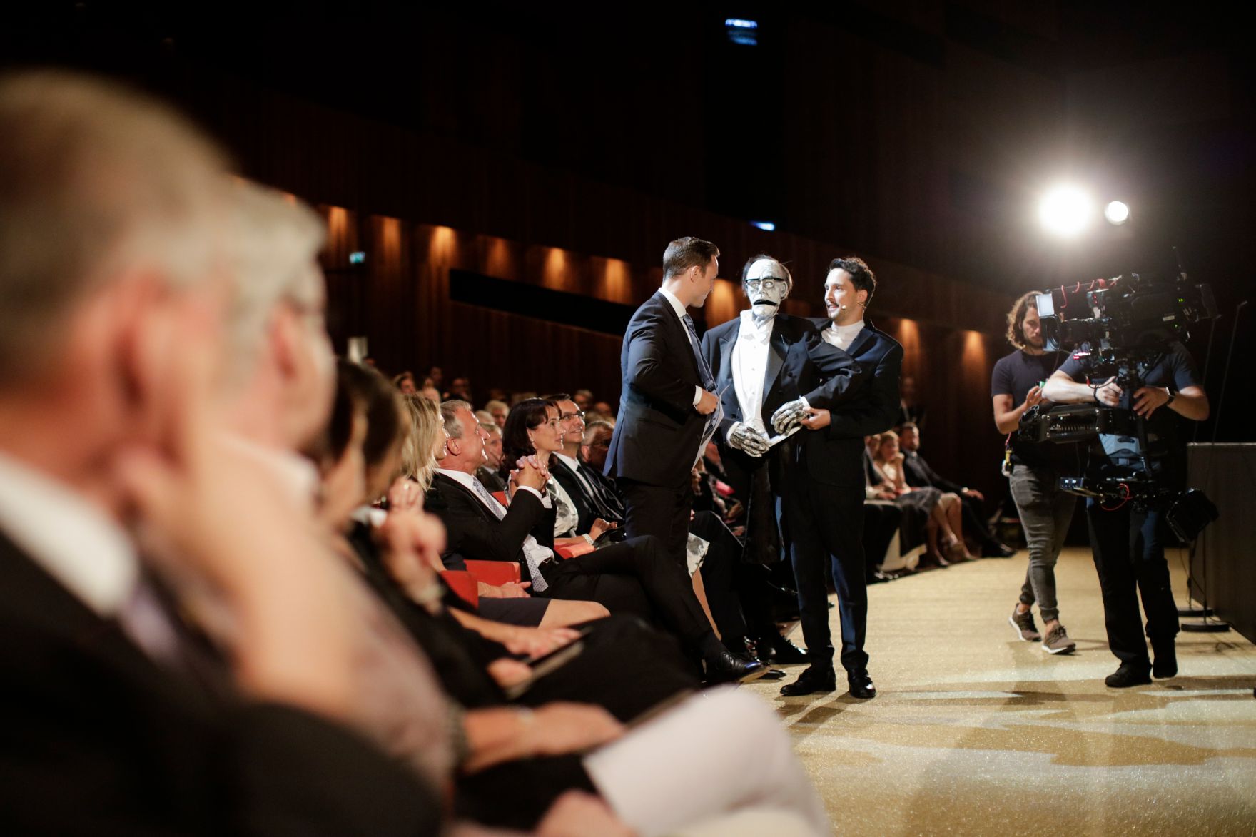 Am 18. Juli 2018 reiste Bundesminister Gernot Bl&uuml;mel anl&auml;sslich der Er&ouml;ffnung der Bregenzer Festspiele nach Bregenz.