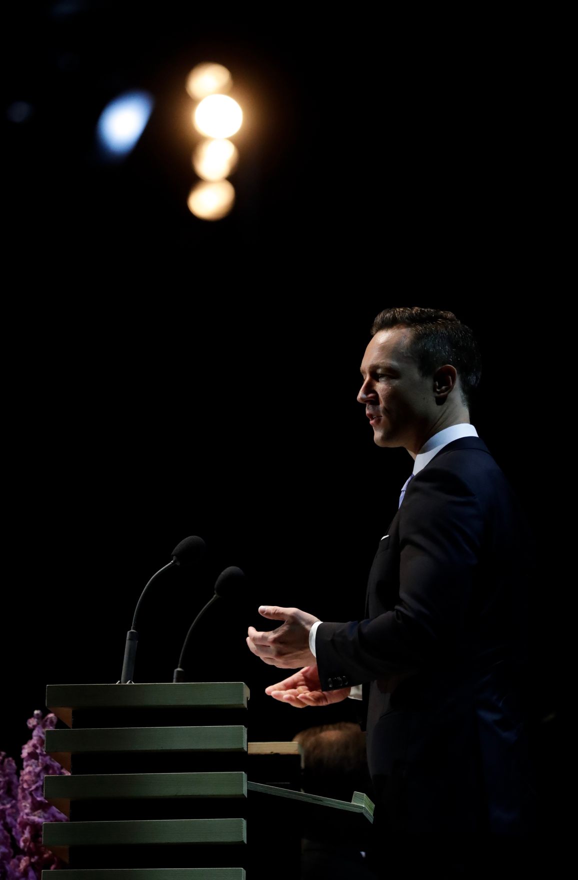 Am 27. Juli 2018 setzte Bundesminister Gernot Bl&uuml;mel (im Bild) seine Reise nach Salzburg anl&auml;sslich der Er&ouml;ffnung der Salzburger Festspiele fort.