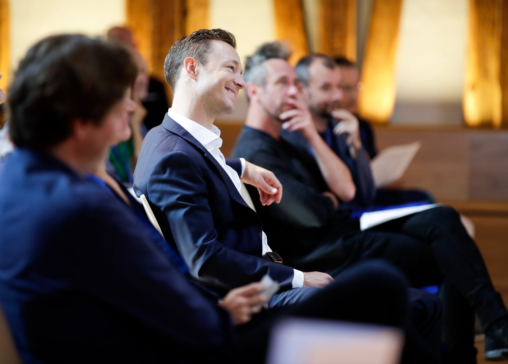 Am 13. September 2018 nahm Bundesminister Gernot Bl&uuml;mel (2.v.l.) an der Europ&auml;ischen Konferenz f&uuml;r Architekturpolitik in der TU Wien teil.