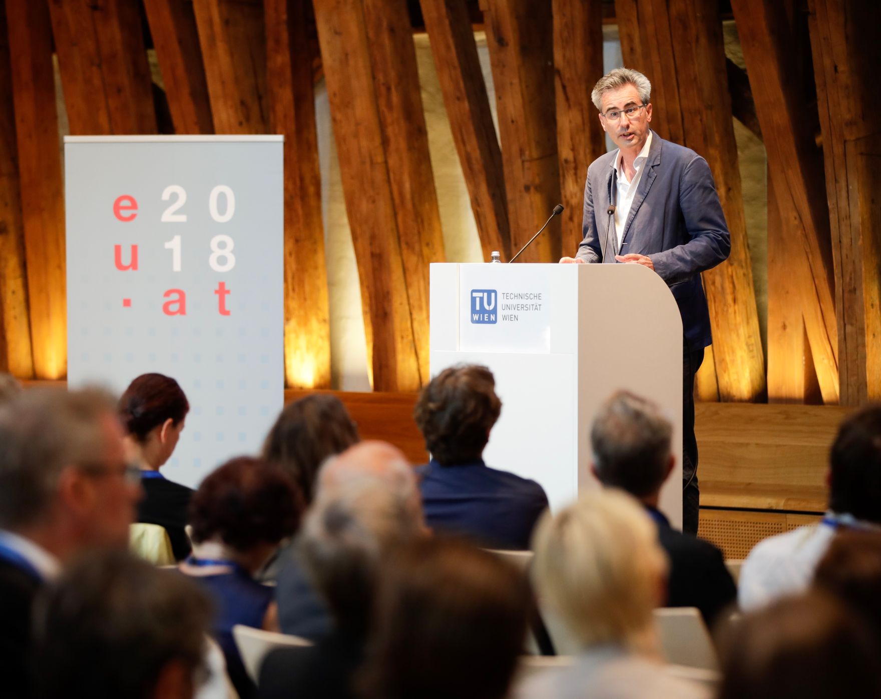 Am 13. September 2018 nahm Bundesminister Gernot Bl&uuml;mel an der Europ&auml;ischen Konferenz f&uuml;r Architekturpolitik in der TU Wien teil.