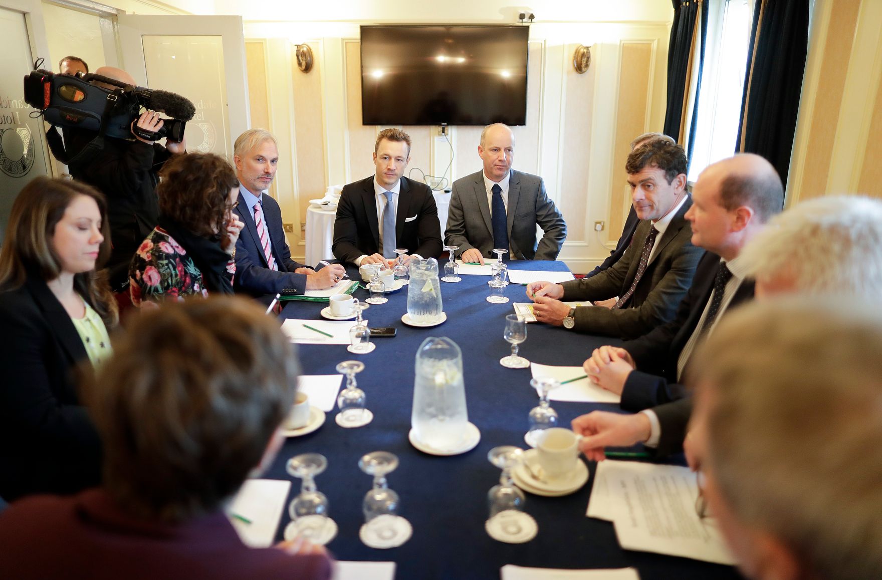 Am 12. Oktober 2018 reiste Bundesminister Gernot Bl&uuml;mel (m.l.) anl&auml;sslich eines Arbeitsbesuchs nach Dublin.