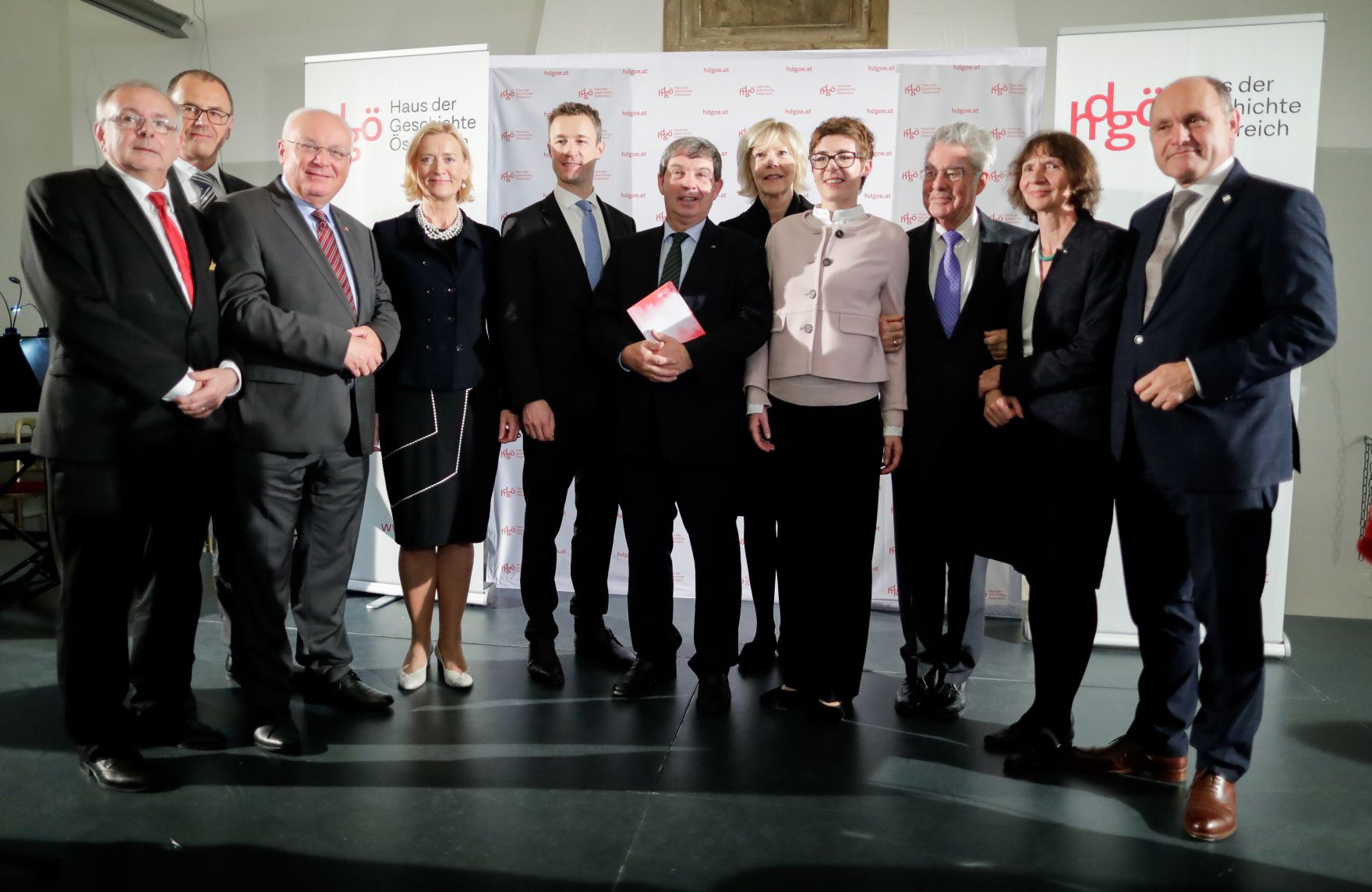 Am 10. November 2018 nahm Bundesminister Gernot Bl&uuml;mel am Festakt anl&auml;sslich der Er&ouml;ffnung des Hauses der Geschichte teil.