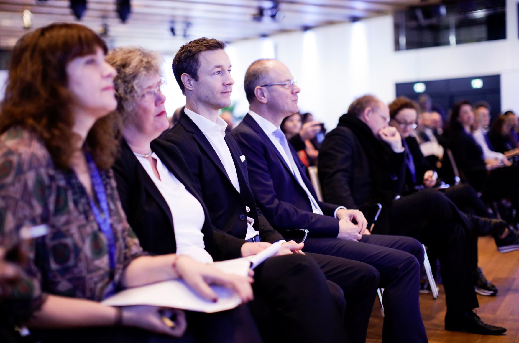Am 7. Dezember 2018 nahm Bundesminister Gernot Bl&uuml;mel (3.v.l.) an der Veranstaltung &quot;#EuropeForCulture - Abschlusskonferenz zum Europ&auml;ischen Kulturerbejahr 2018&quot; teil. Im Bild mit der Abgeordneten zum Europ&auml;ischen Parlament Petra Kammerevert (2.v.l.) und EU-Kommissar Tibor Navracsics (4.v.l.).
