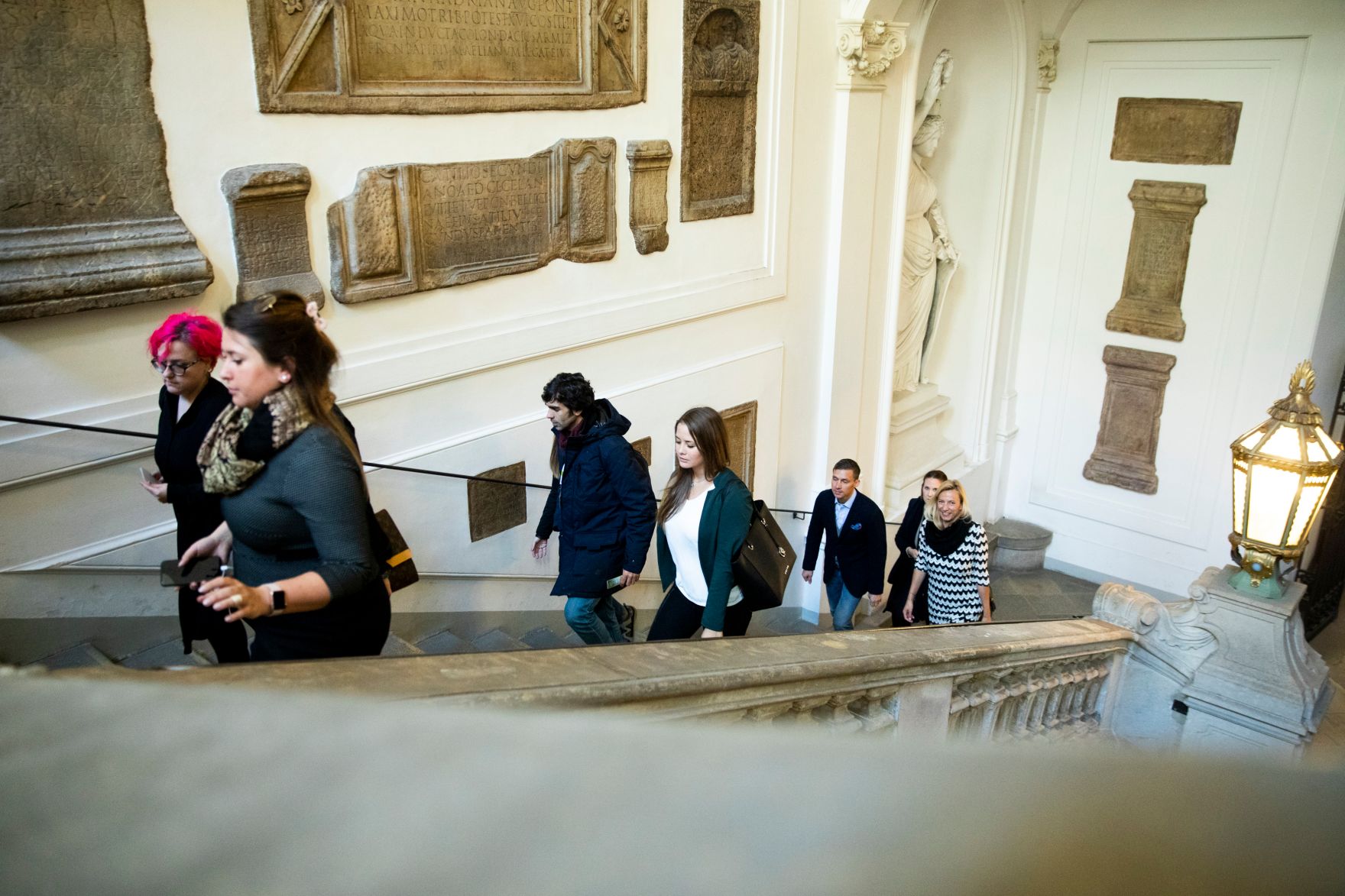 Am 17. J&auml;nner 2019 hielt Bundesministerin Juliane Bogner-Strau&szlig; (r.) eine Er&ouml;ffnungskeynote bei der Konferenz "Darwin &amp; Marie".