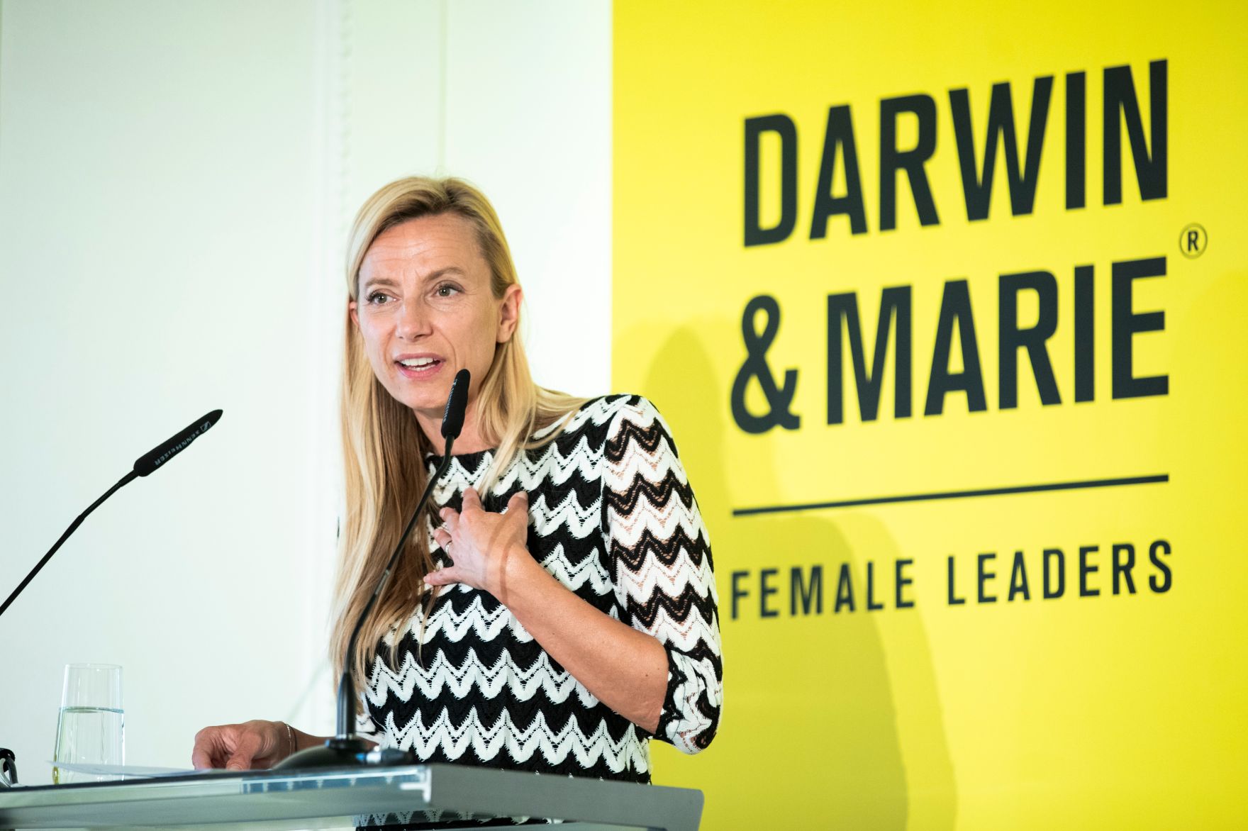 Am 17. J&auml;nner 2019 hielt Bundesministerin Juliane Bogner-Strau&szlig; (im Bild) eine Er&ouml;ffnungskeynote bei der Konferenz "Darwin &amp; Marie".