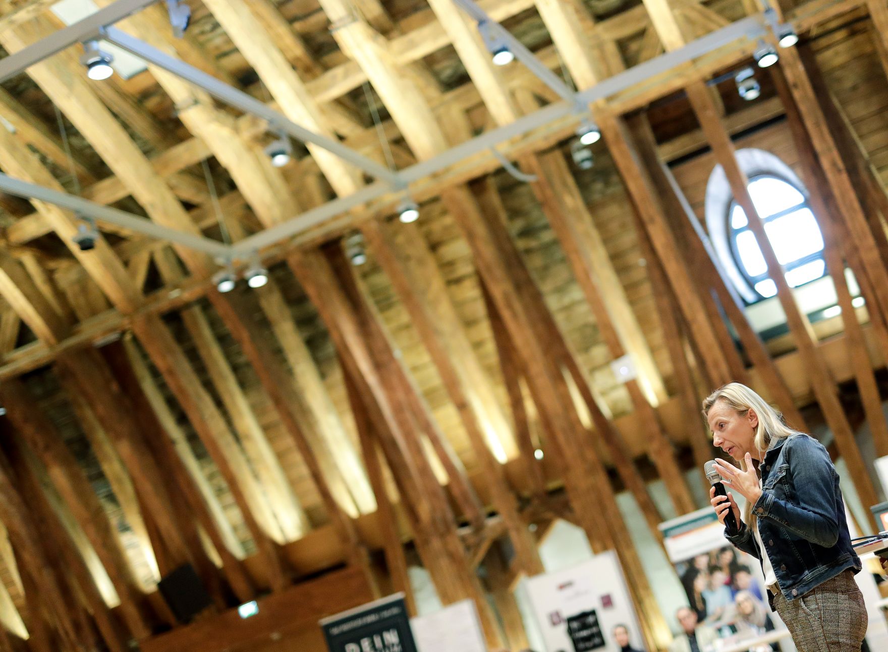 Am 28. J&auml;nner 2019 er&ouml;ffnete Bundesministerin Juliane Bogner-Strau&szlig; (im Bild) die Frauen in der Technik - Infomesse.