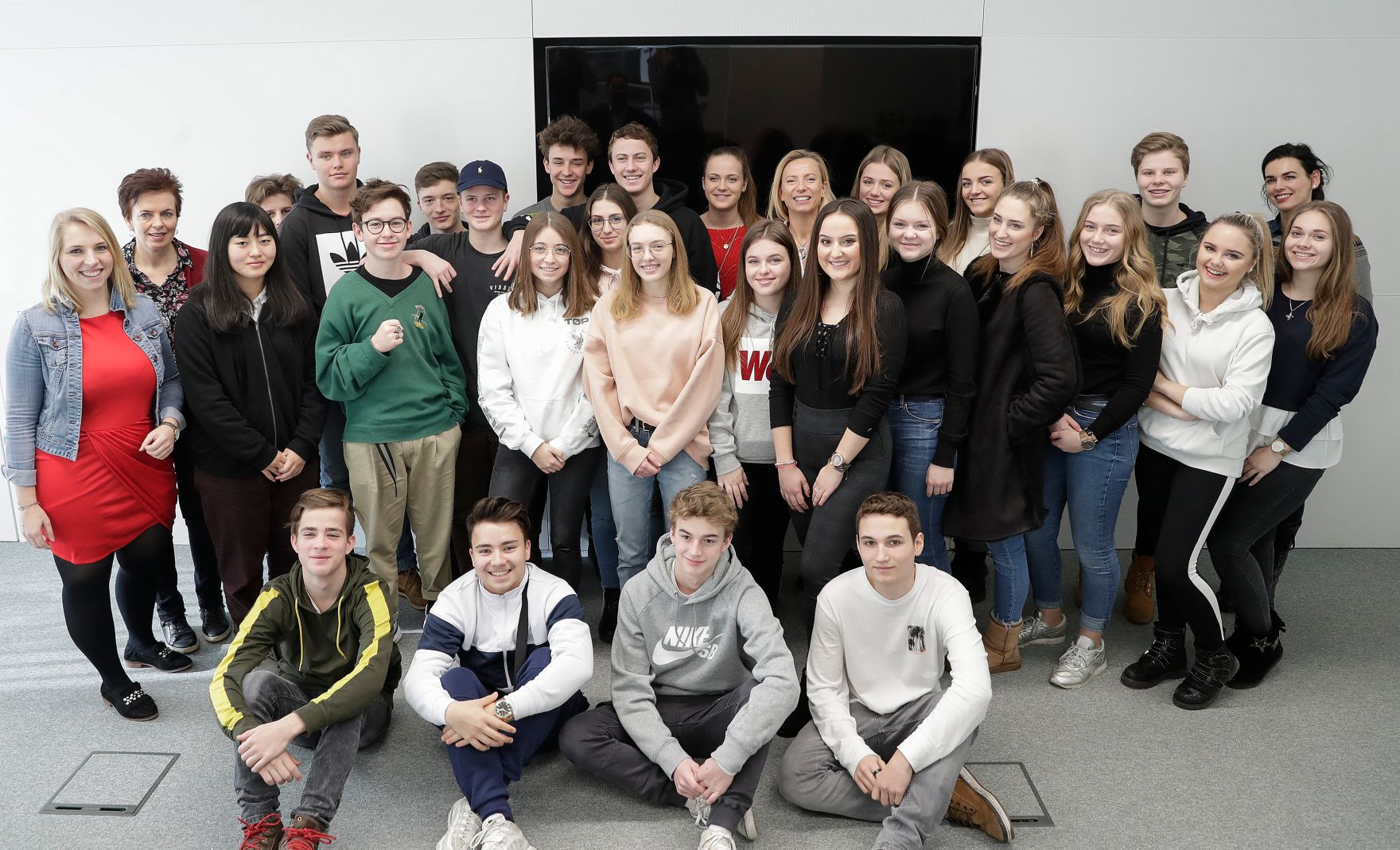 Am 29. J&auml;nner 2019 lud Bundesministerin Juliane Bogner-Strau&szlig; (im Bild) Sch&uuml;lerinnen und Sch&uuml;ler aus Salzburg zu einer Diskussionsveranstaltung in das Ministerium.