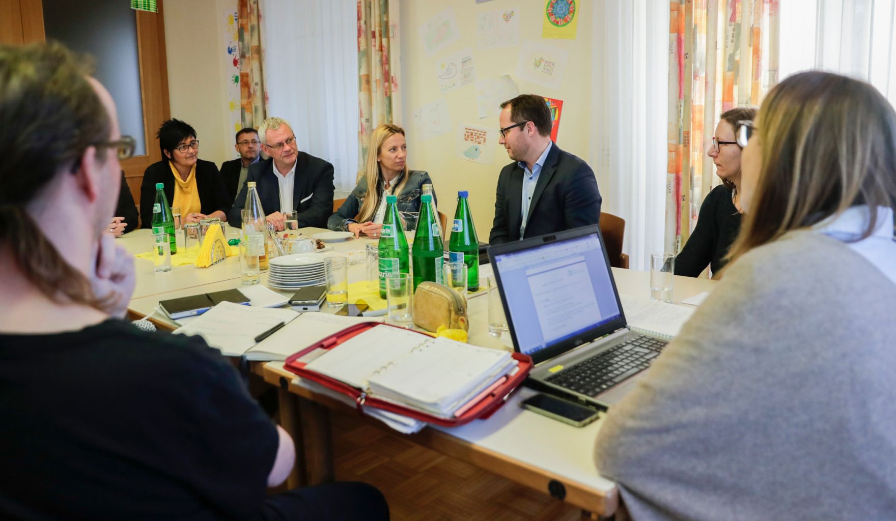 Am 4. Februar 2019 reiste Bundesministerin Juliane Bogner-Strau&szlig; anl&auml;sslich eines Bundesl&auml;ndertags ins Burgenland. Im Bild zu Besuch bei dem SOS Kinderdorf Pinkafeld.