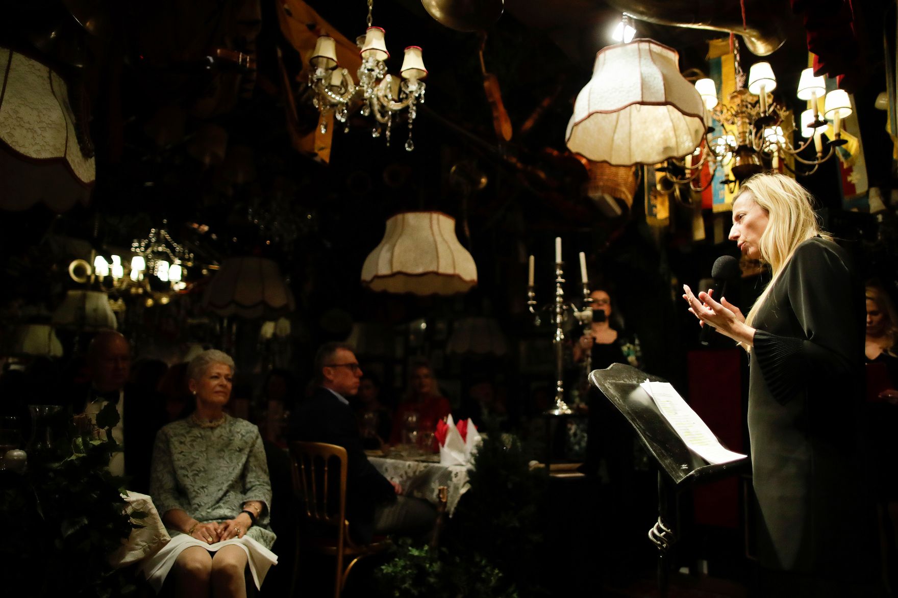 Am 12. Februar 2019 hielt Bundesministerin Juliane Bogner-Strau&szlig; Gru&szlig;worte bei der &bdquo;Happy Birthday Damenwahl Celebration&ldquo; der European Union of Women.