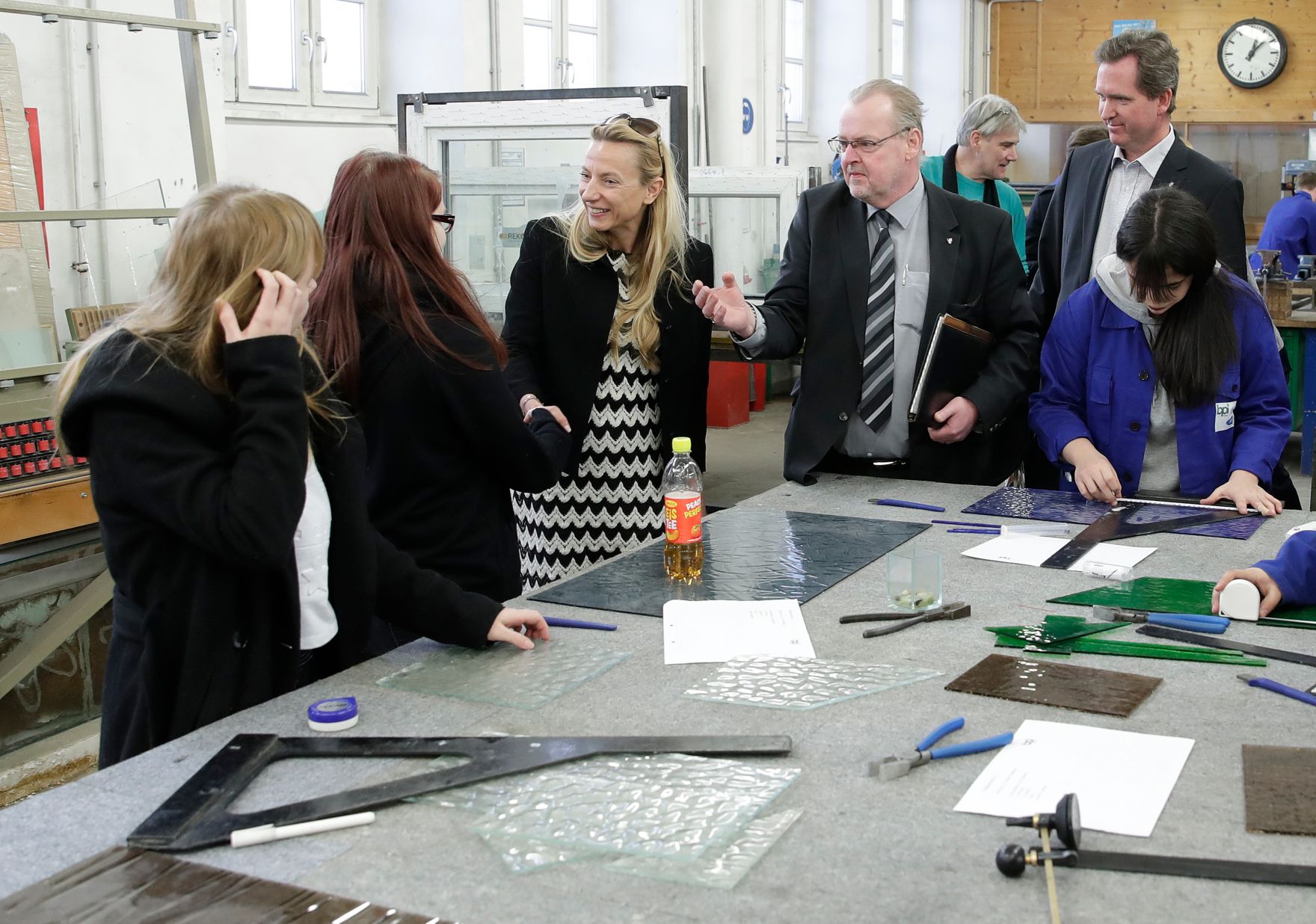 Am 25. Februar 2019 besuchte Bundesministerin Juliane Bogner-Strau&szlig; (im Bild) das Berufsp&auml;dagogische Institut der &Ouml;sterreichische JungArbeiterBewegung &Ouml;JAB.