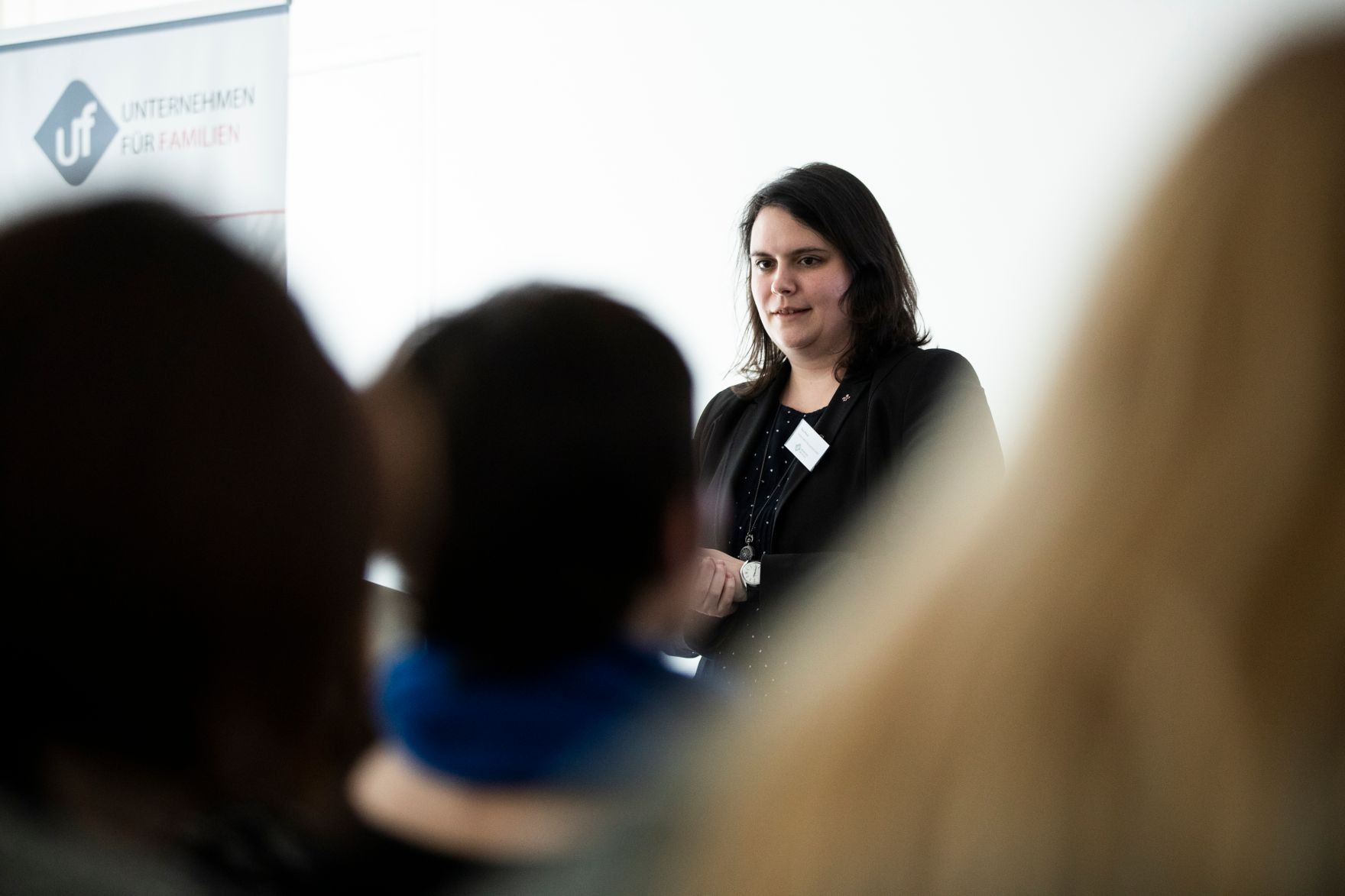 Am 28. Februar 2019 hielt Bundesministerin Juliane Bogner-Strau&szlig; eine Begr&uuml;&szlig;ungsrede zum Start der Workshopreihe "Women Empowerment - Frauen in F&uuml;hrungspositionen".