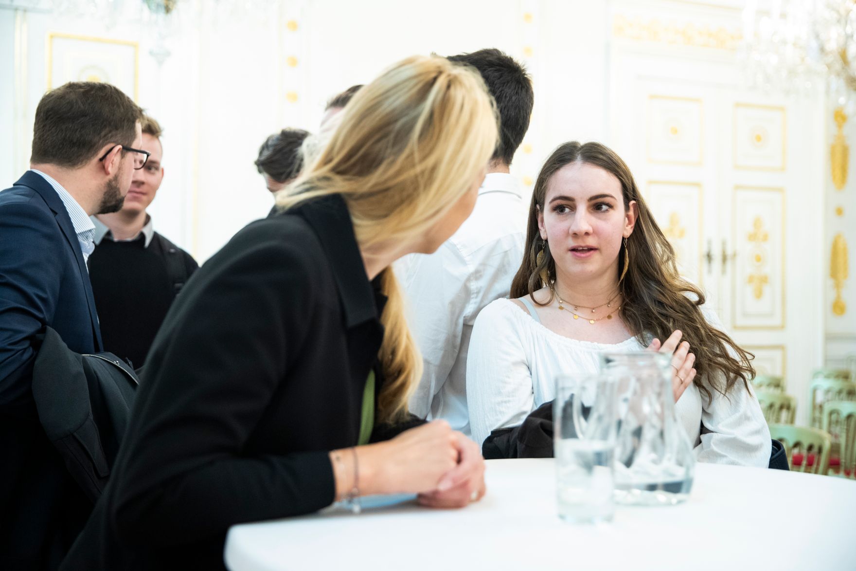 Am 28. Februar 2019 empfing Bundesministerin Juliane Bogner-Strau&szlig; Sch&uuml;lerinnen und Sch&uuml;ler der Initiative "Sch&uuml;lerInnen gestalten Wandel".