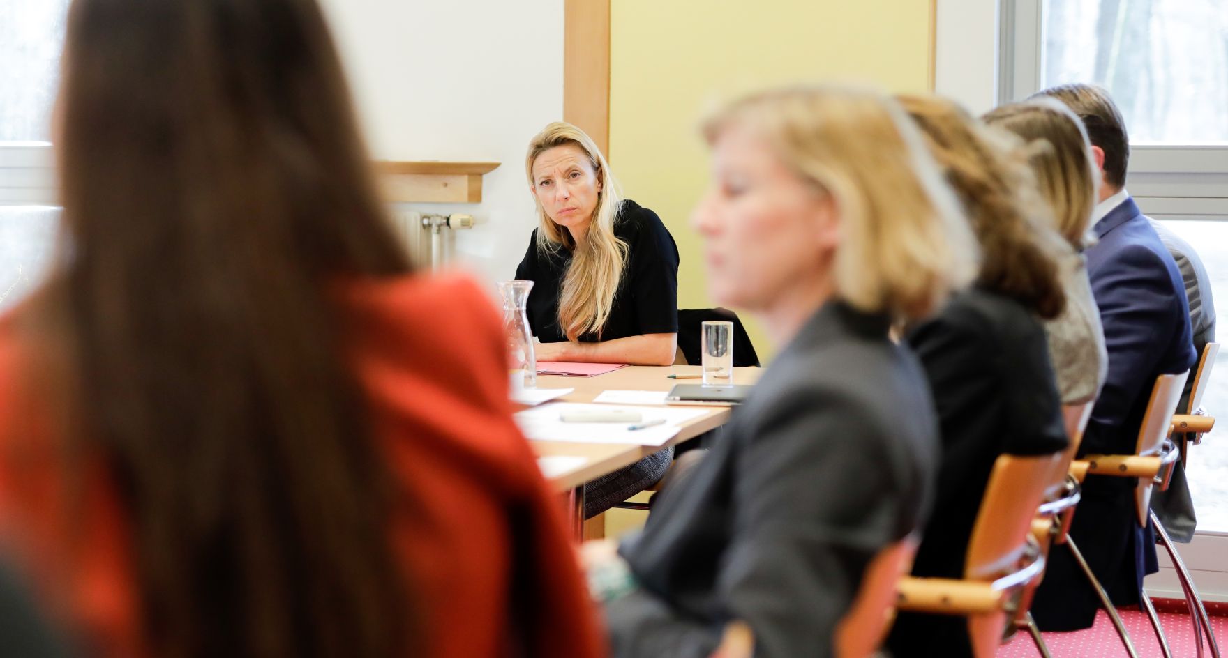 Am 7. M&auml;rz 2019 nahm Bundesministerin Juliane Bogner-Strau&szlig; am Round Table zum Thema "Chronisch kranke Sch&uuml;ler" teil.