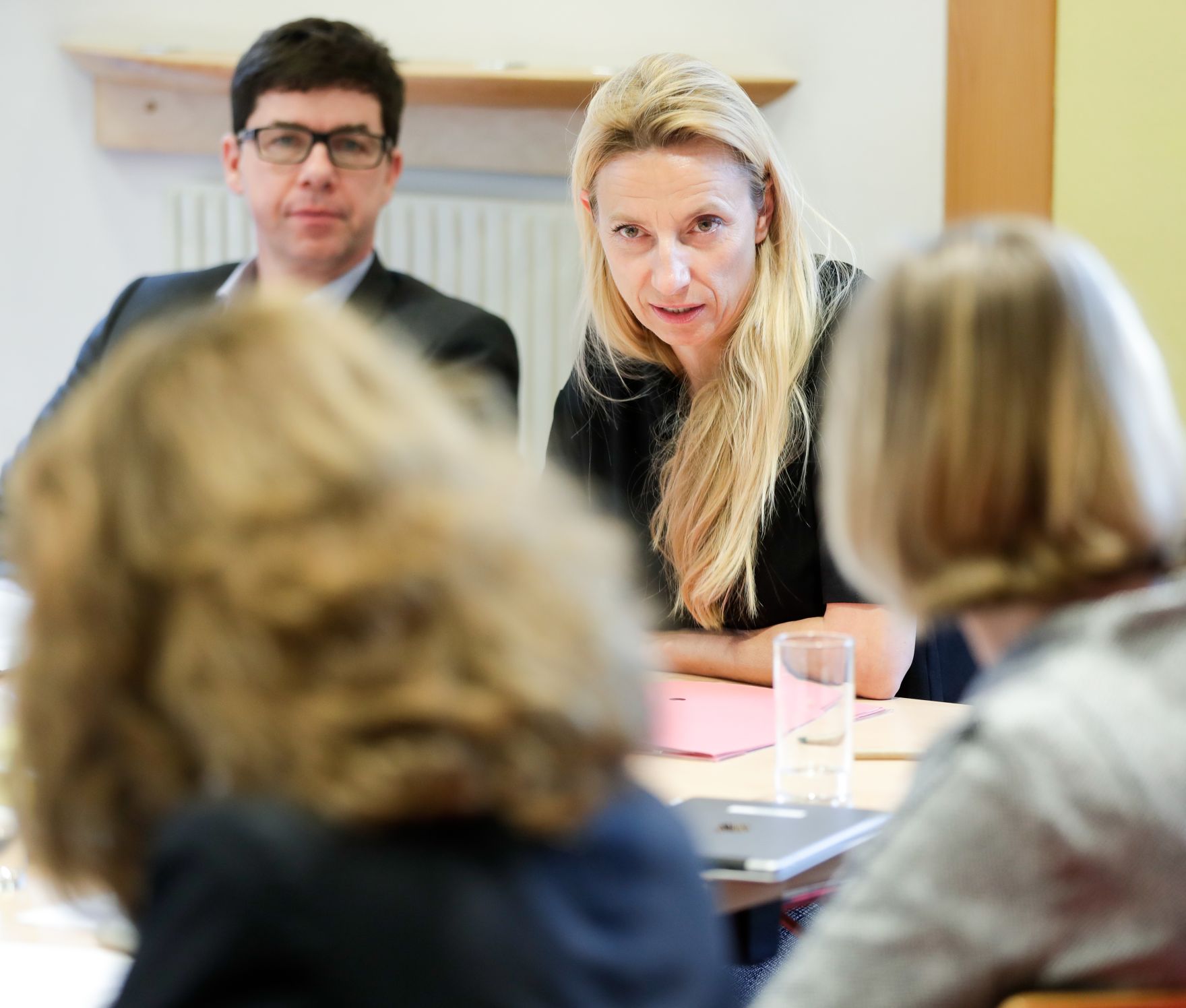 Am 7. M&auml;rz 2019 nahm Bundesministerin Juliane Bogner-Strau&szlig; am Round Table zum Thema "Chronisch kranke Sch&uuml;ler" teil.