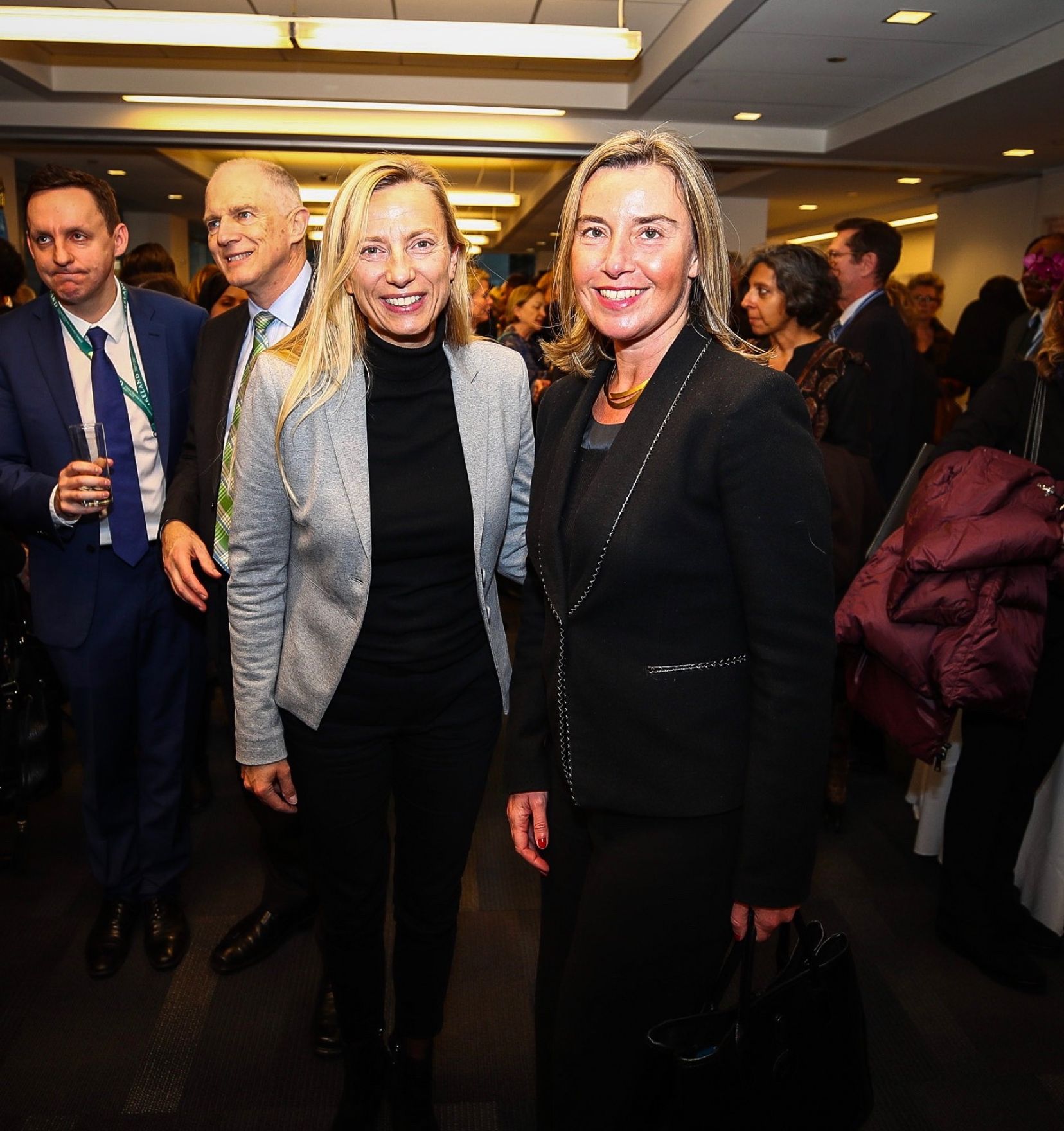 Am 11. M&auml;rz 2019 reiste Bundesministerin Juliane Bogner-Strau&szlig; (l.) nach New York zur Frauenstatuskommission der Vereinten Nationen. Im Bild mit der Hohen Vertreterin der Europ&auml;ischen Union Federica Mogherini (r.).