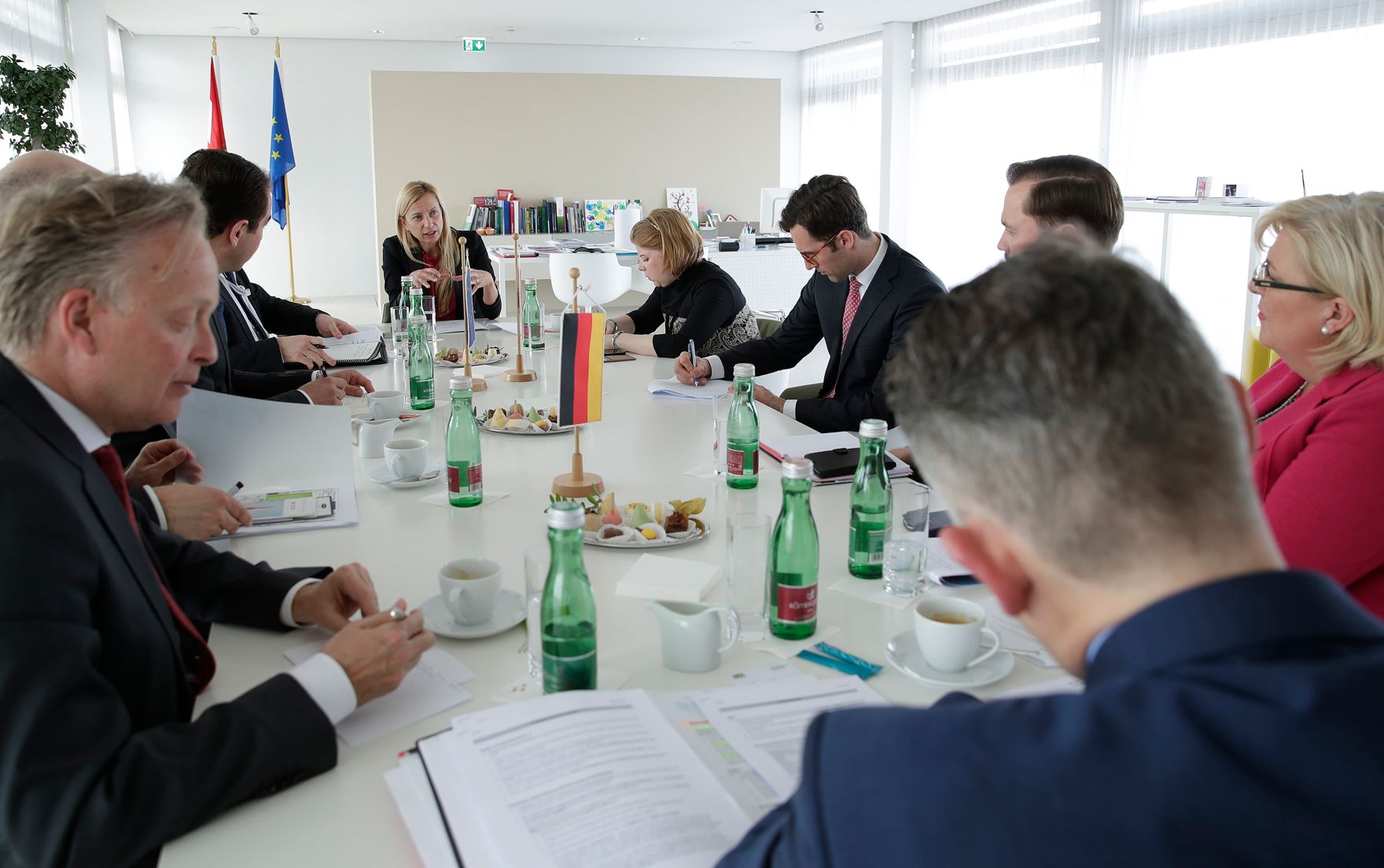 Am 26. M&auml;rz 2019 lud Bundesministerin Juliane Bogner-Strau&szlig; (im Bild) Mitglieder des Sozialpolitischen Arbeitskreis der CSU-Fraktion des Bayrischen Landtags zu einem Arbeitsgespr&auml;ch.