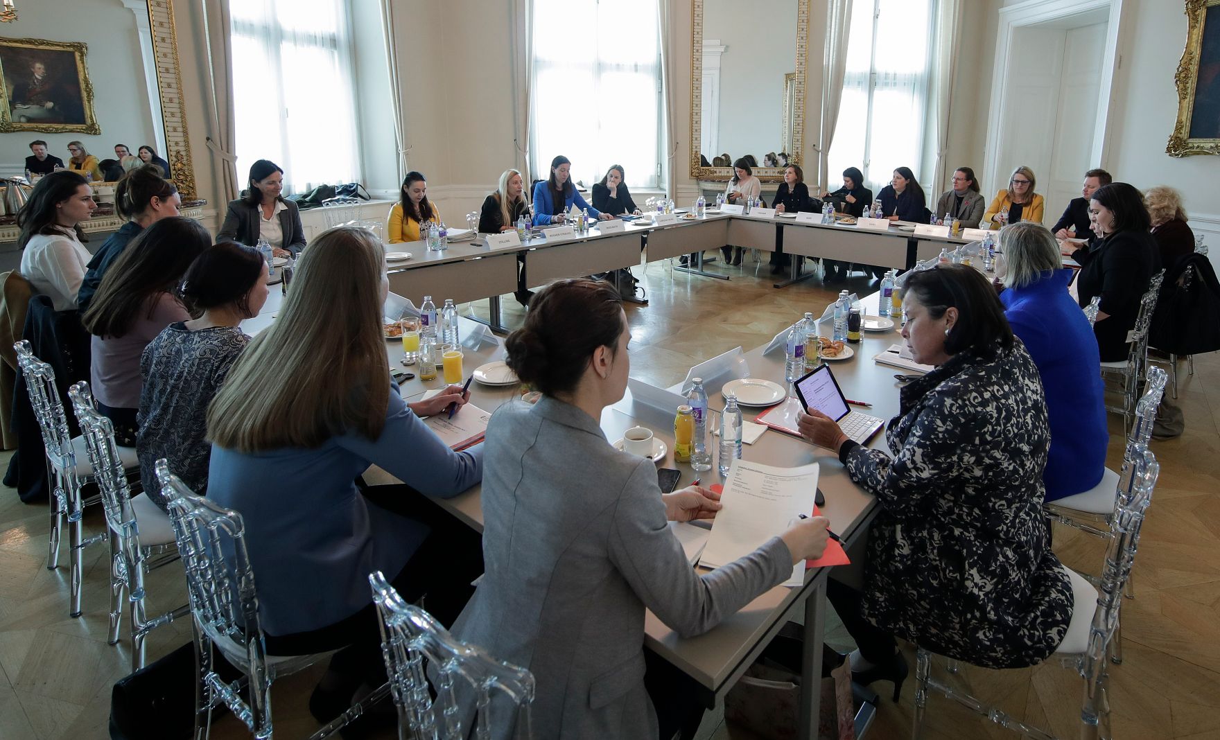 Am 28. M&auml;rz 2019 lud Bundesministerin Juliane Bogner-Strau&szlig; (im Bild) die zust&auml;ndigen Frauenlandesr&auml;tinnen zum Gewaltschutz-Gipfel ins Bundeskanzleramt.