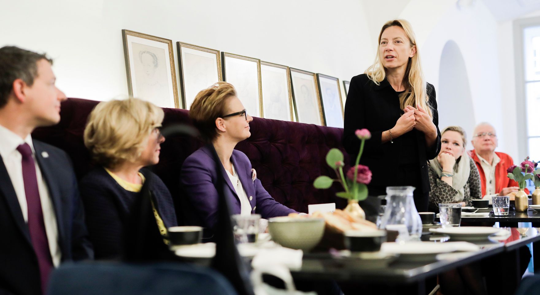 Am 30. April 2019 reiste Bundesministerin Juliane Bogner-Strau&szlig; anl&auml;sslich eines Bundesl&auml;ndertags nach K&auml;rnten. Im Bild beim Familienfr&uuml;hst&uuml;ck in Villach.