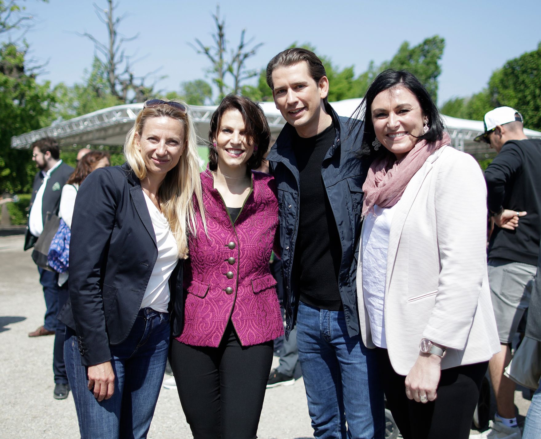 Am 01. Mai 2019 lud Bundesministerin Juliane Bogner-Strau&szlig; l&auml;dt gemeinsam mit Bundesministerin Elisabeth K&ouml;stinger zu einem Familienfest im Schlossgarten Sch&ouml;nbrunn ein.