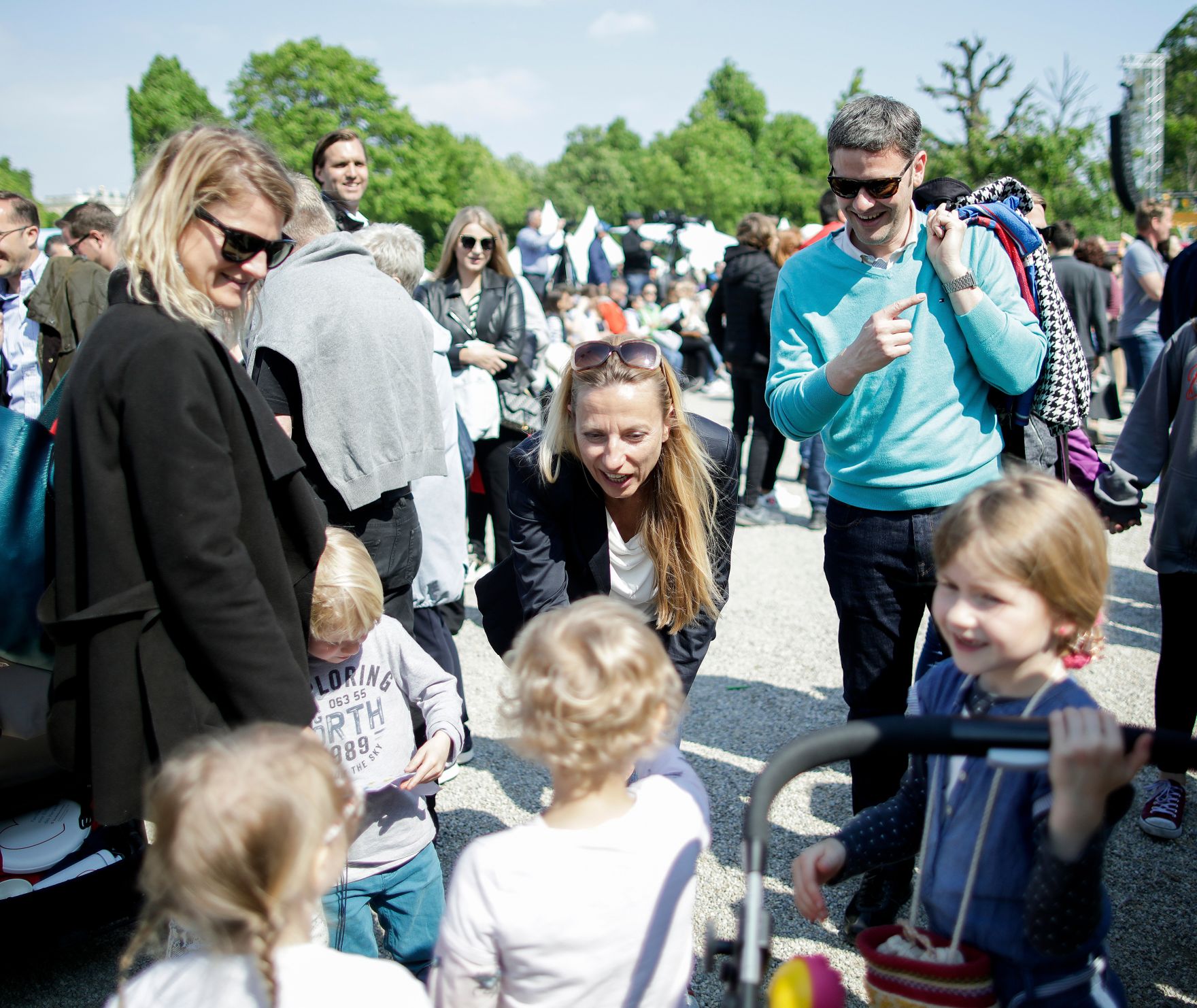 Am 01. Mai 2019 lud Bundesministerin Juliane Bogner-Strau&szlig; l&auml;dt gemeinsam mit Bundesministerin Elisabeth K&ouml;stinger zu einem Familienfest im Schlossgarten Sch&ouml;nbrunn ein.