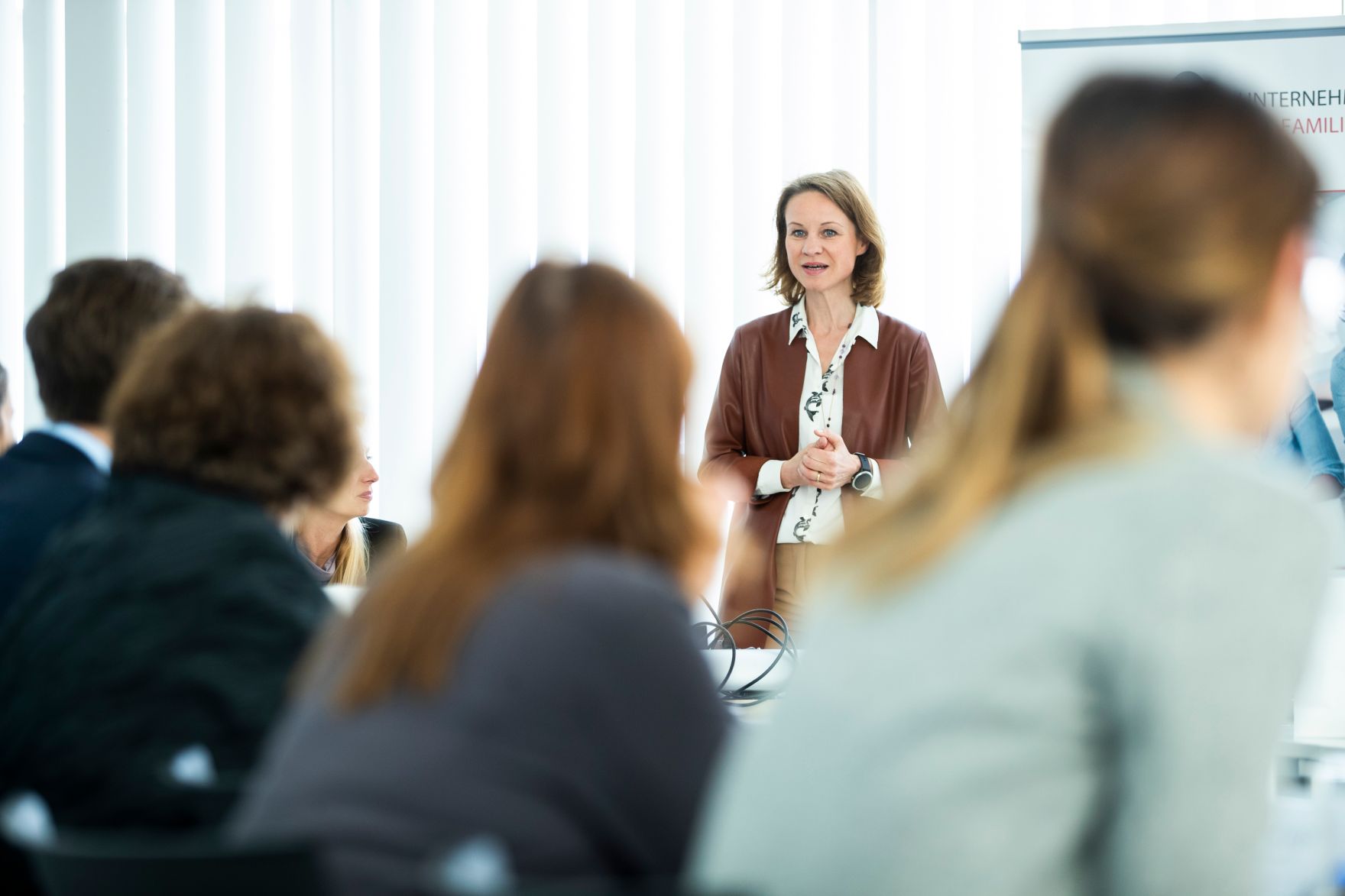 Am 3. Mai 2019 nahm Bundesministerin Juliane Bogner-Strau&szlig; am Vernetzungstreffen zum Thema Women Empowerment ein. Im Bild mit der IBM &Ouml;sterreich Generaldirektorin Patricia Neumann (im Bild).