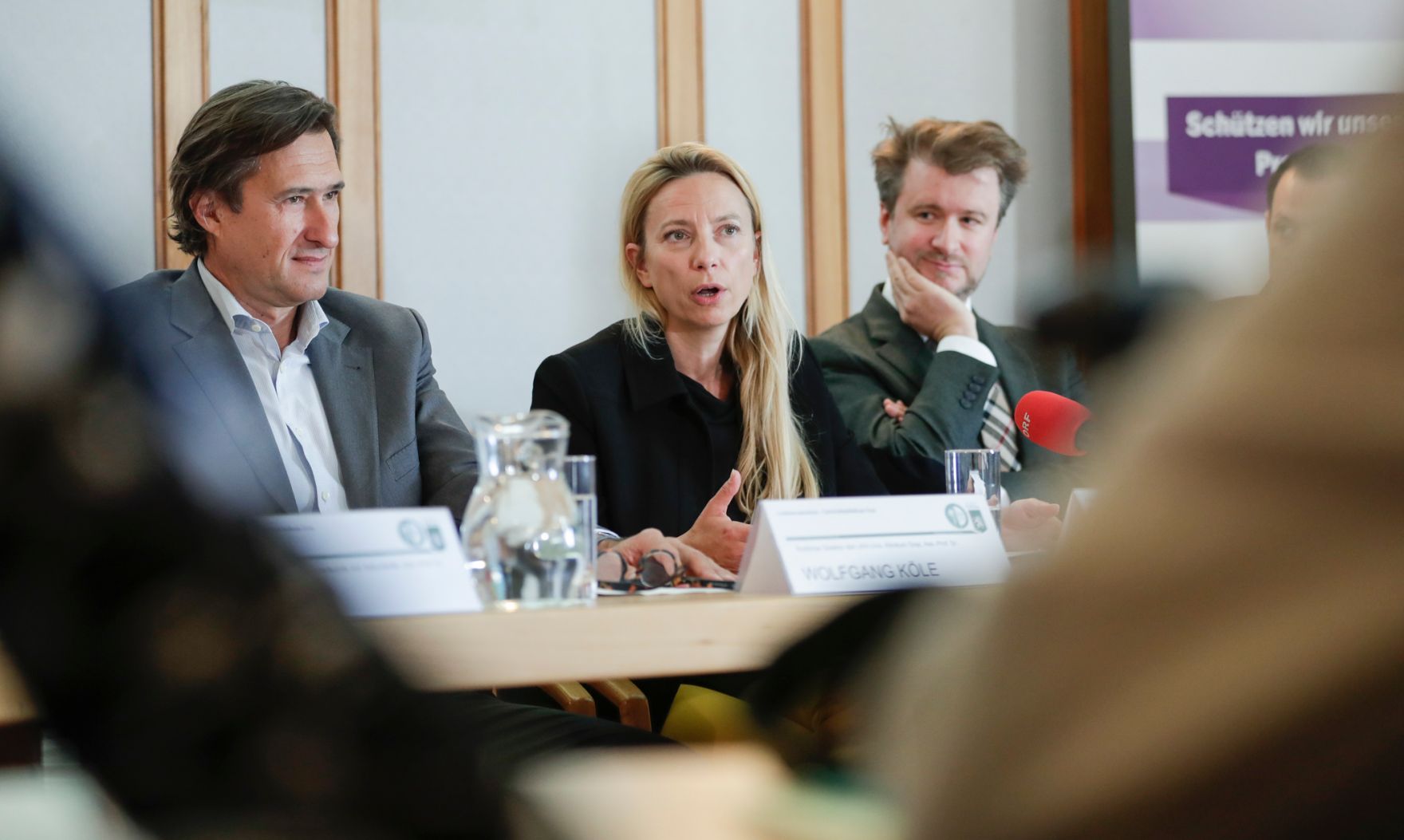 Am 10. Mai 2019 reiste Bundesministerin Juliane Bogner-Strau&szlig; anl&auml;sslich eines Bundesl&auml;ndertags nach Graz. Im Bild bei der Pressekonferenz &quot;Geb&auml;rmutterhalskrebs und HPV &ndash; Setzen wir dem ein Ende&quot;.