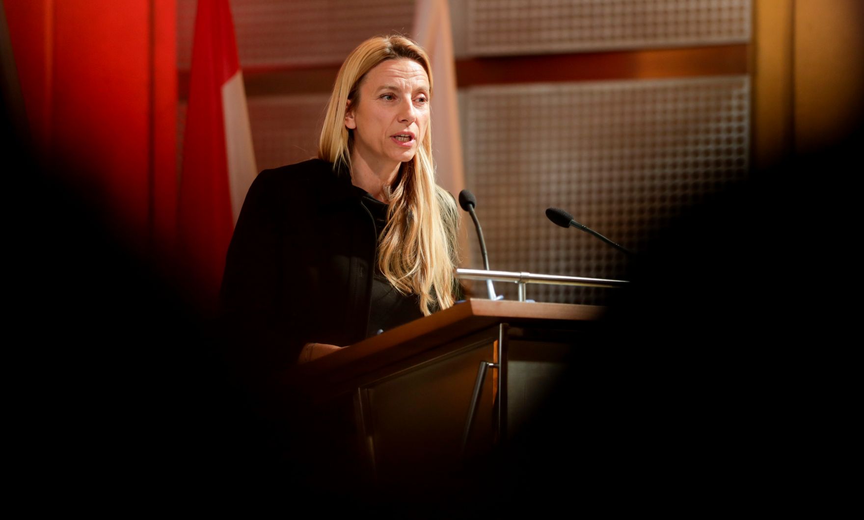 Am 10. Mai 2019 reiste Bundesministerin Juliane Bogner-Strau&szlig; anl&auml;sslich eines Bundesl&auml;ndertags nach Graz. Im Bild bei der &bdquo;Festveranstaltung zum 100 Jahr Jubil&auml;um der Zulassung von Frauen zum ordentlichen Studium an Technischen Universit&auml;ten &Ouml;sterreichs&ldquo;.