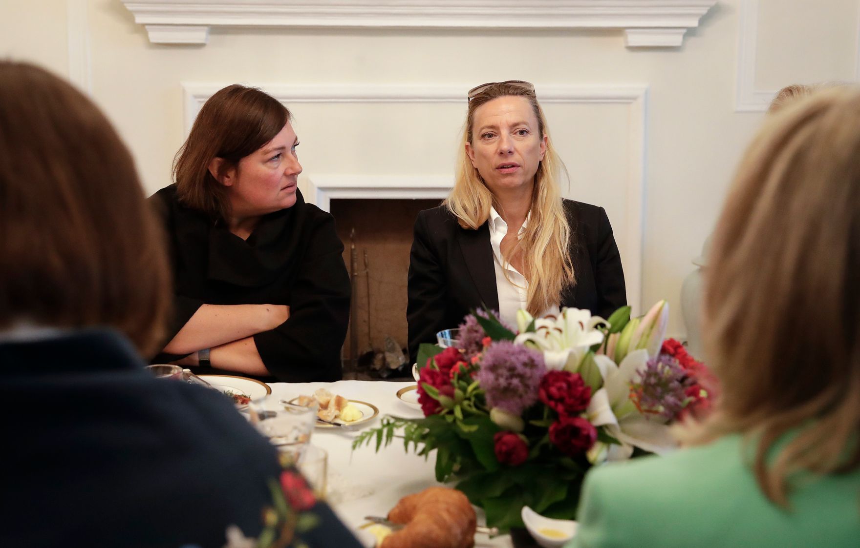 Am 17. Mai 2019 nahm Bundesministerin Juliane Bogner-Strau&szlig; (im Bild) an einem Arbeitsfr&uuml;hst&uuml;ck mit Botschafterinnen und Botschafter in der kanadischen Botschafter teil.